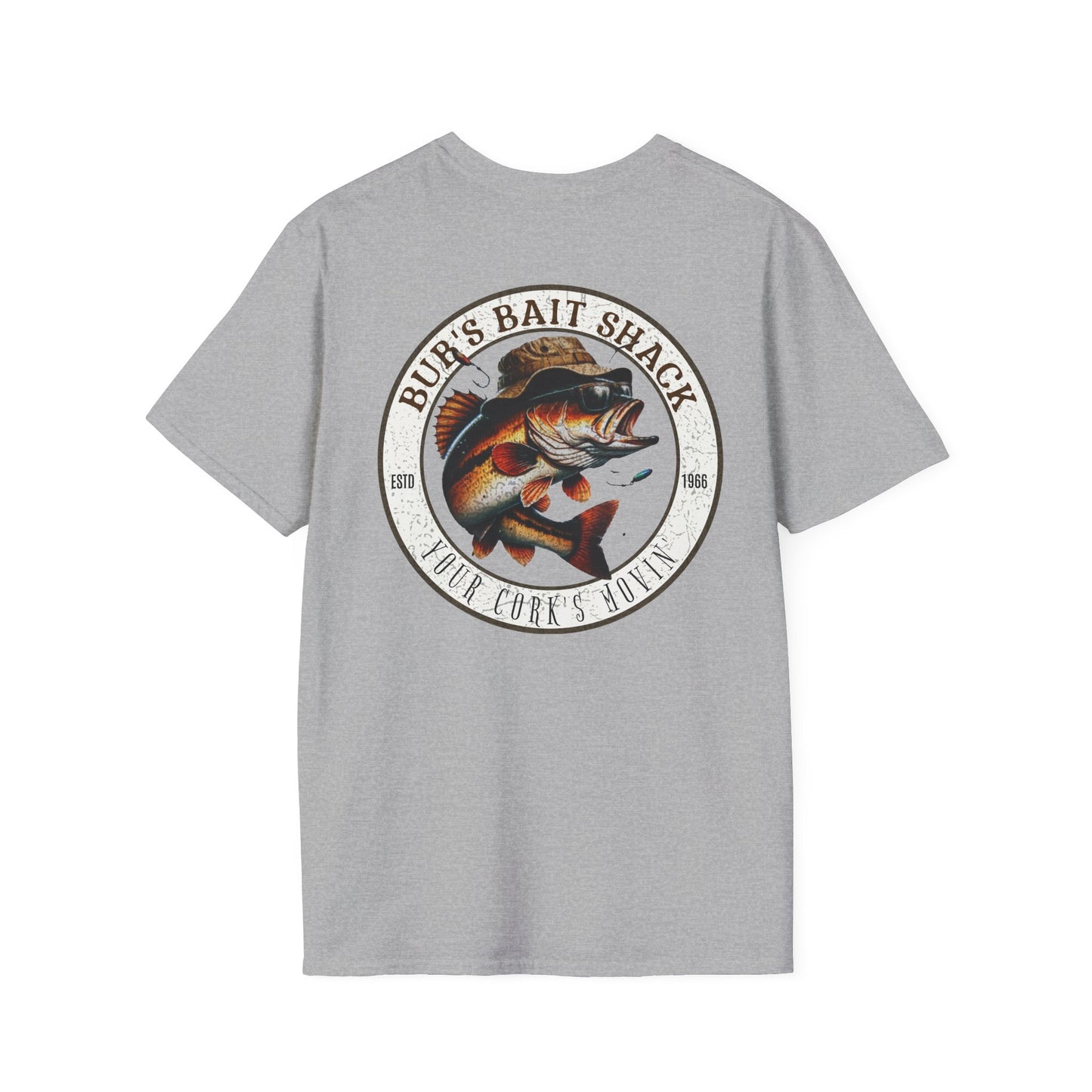 Classic BBS Design Unisex T-Shirt with image on back