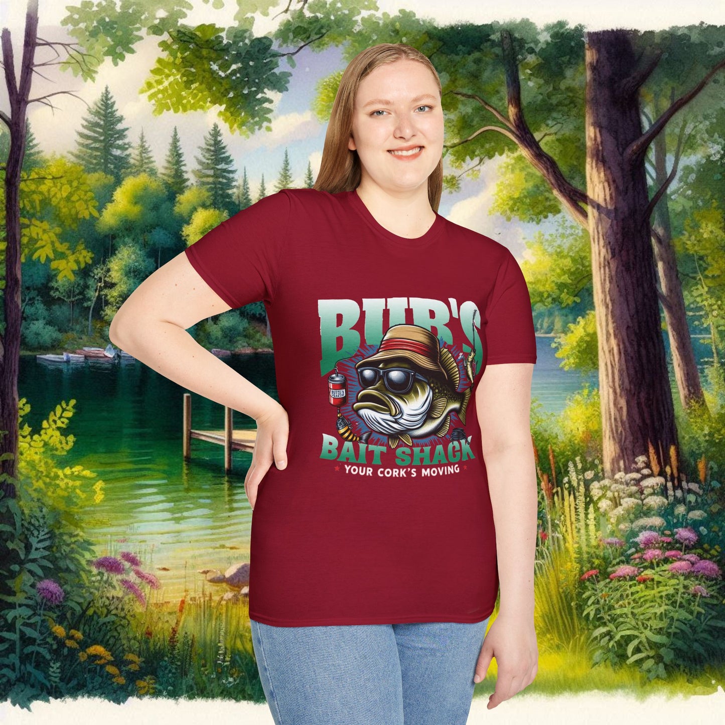 Boss Bass Unisex Softstyle T-Shirt
