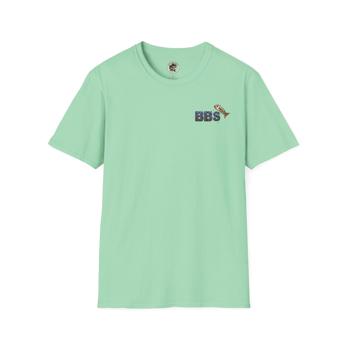 Classic BBS Design Unisex T-Shirt with image on back