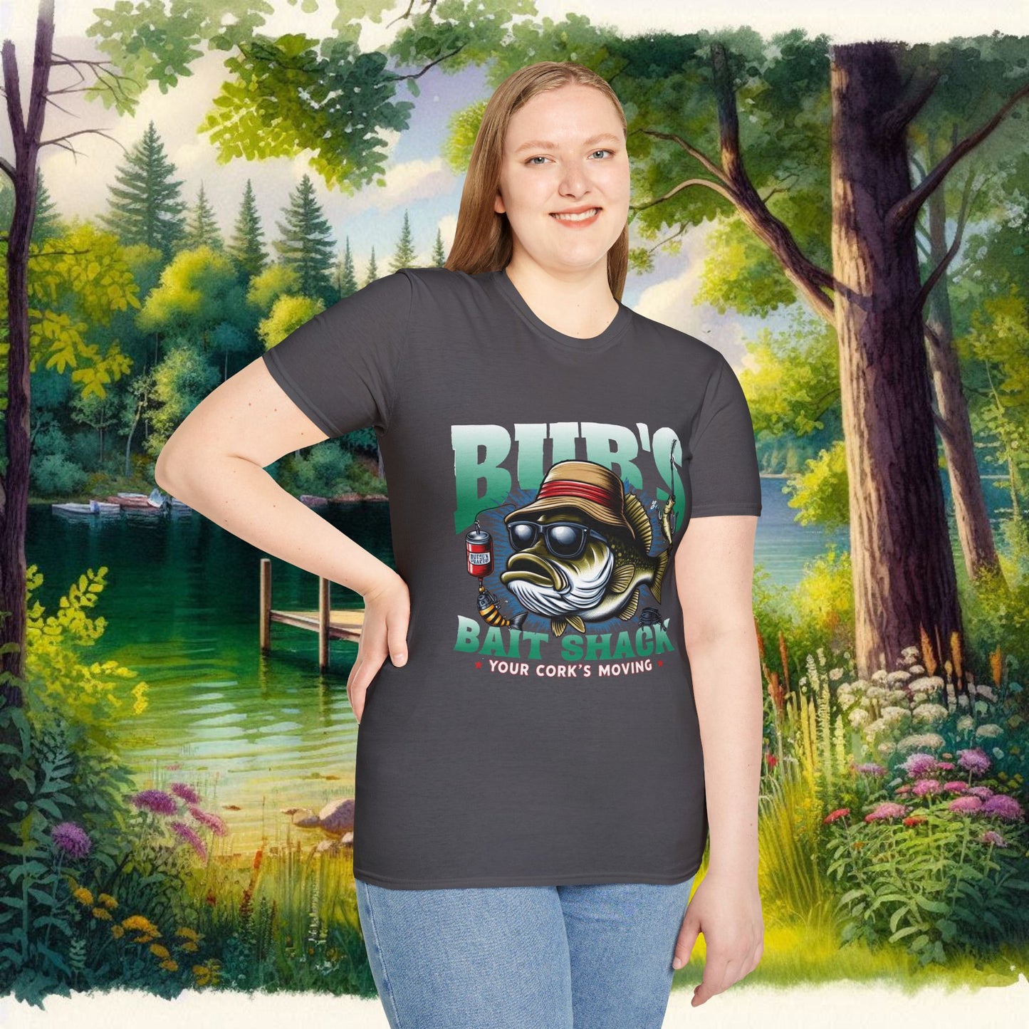 Boss Bass Unisex Softstyle T-Shirt
