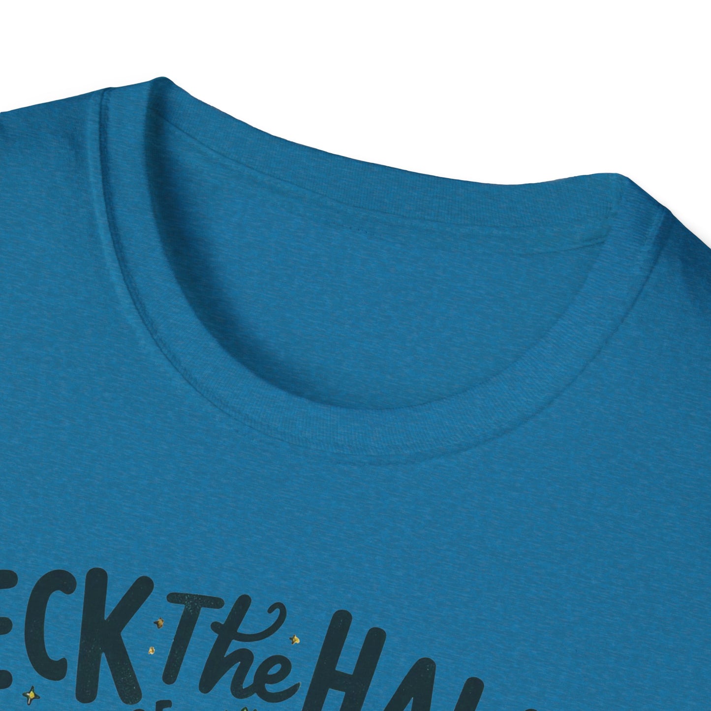 Christmas Tee - Unisex Softstyle T-Shirt - Deck the Halls Bub's Bait Shack