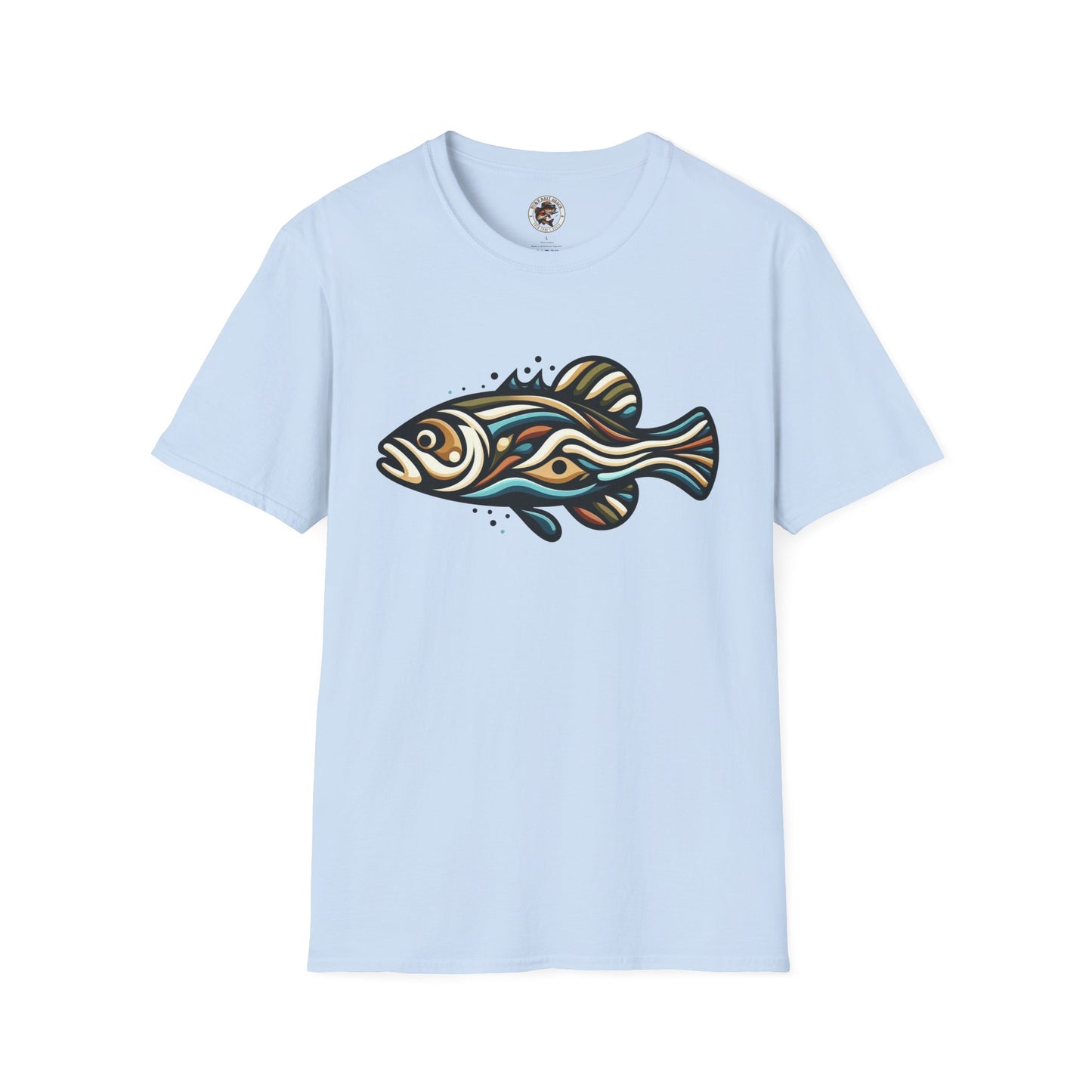 Painted Bass Shirt Unisex Softstyle T-Shirt