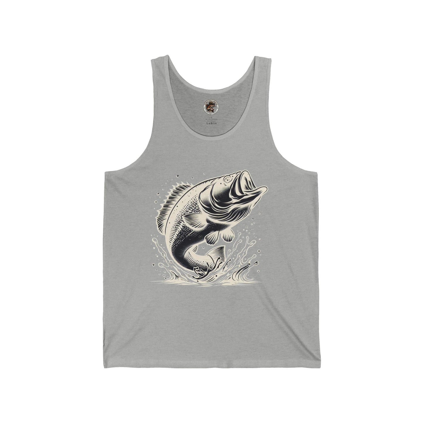 White Fish Unisex Jersey Tank