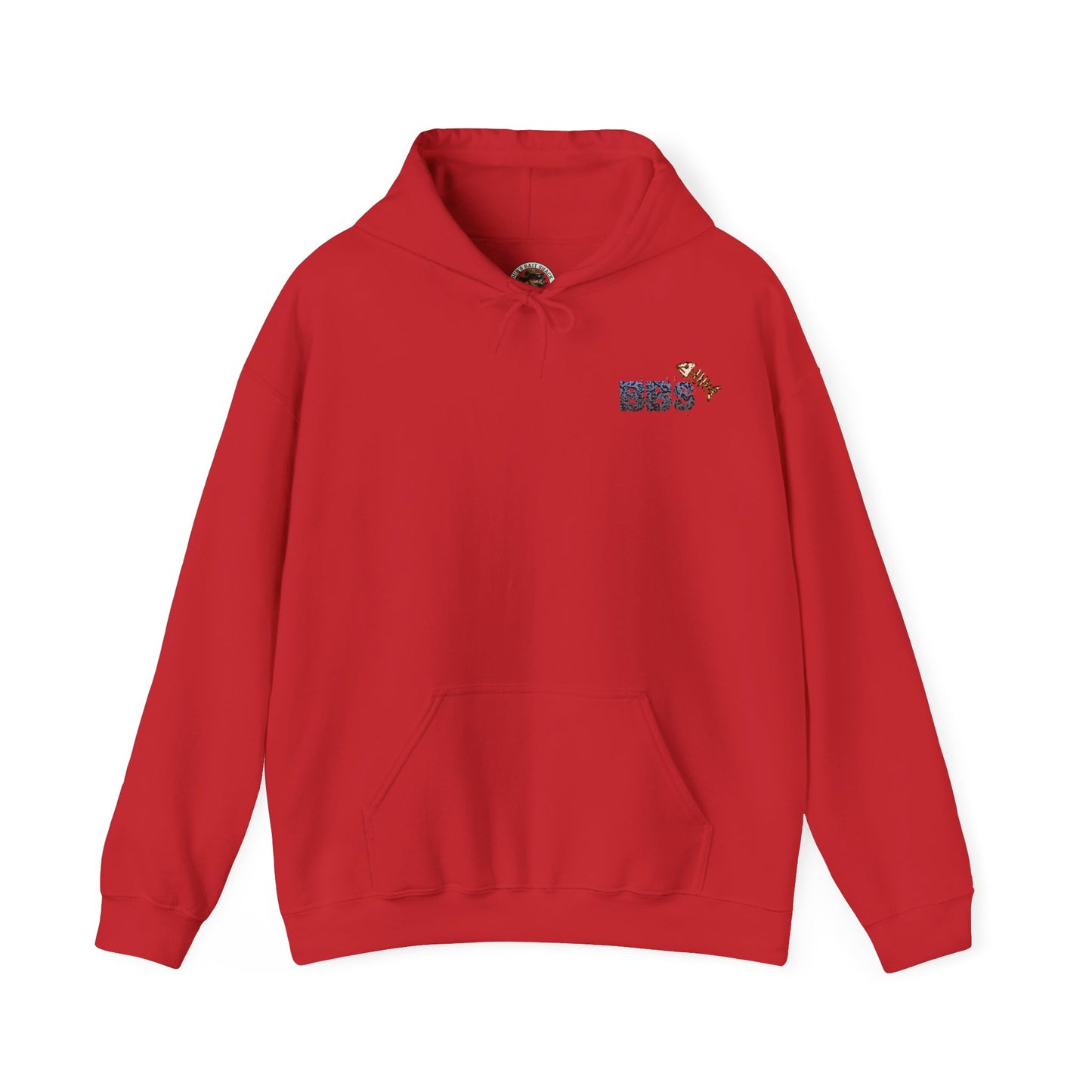 BBS Woodcut Bass Heavy Blend™ Hooded Sweatshirt