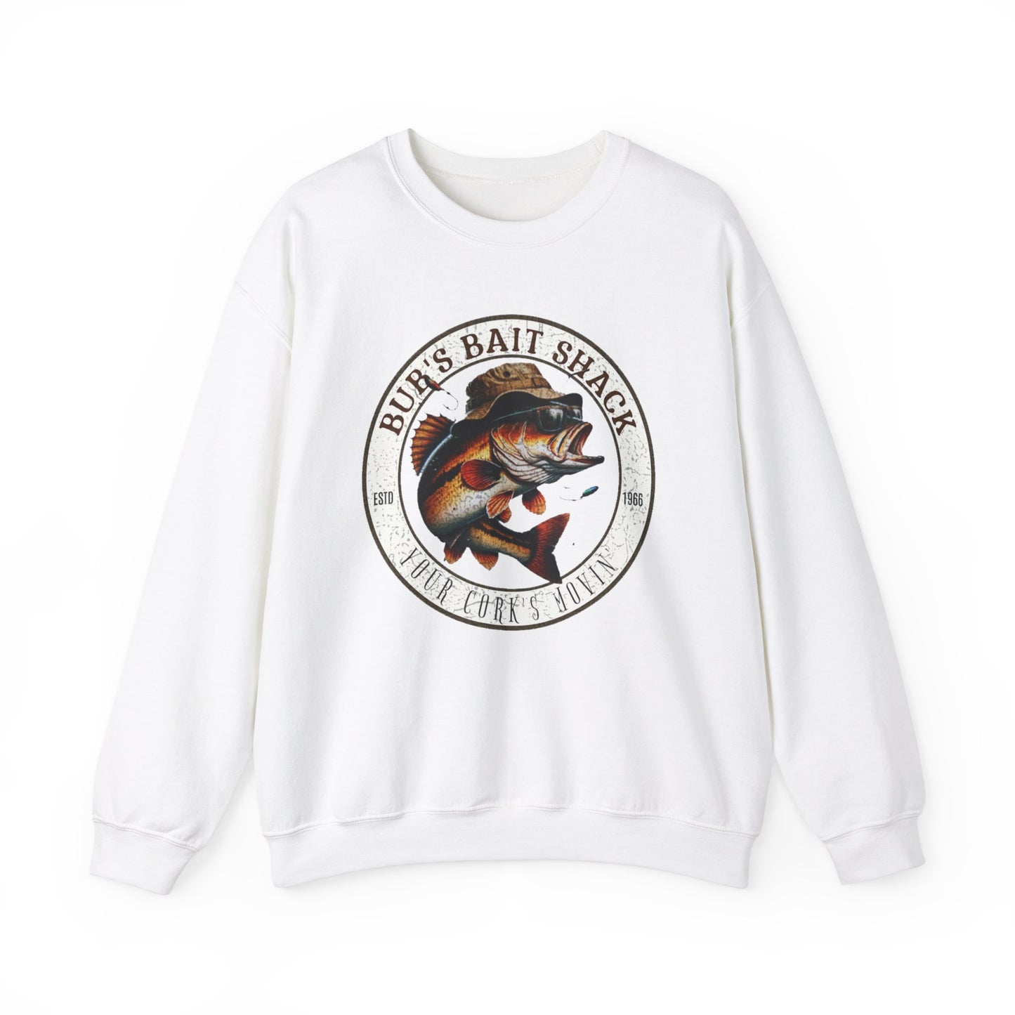 Bubs Bait Shack Unisex Heavy Blend™ Crewneck Sweatshirt