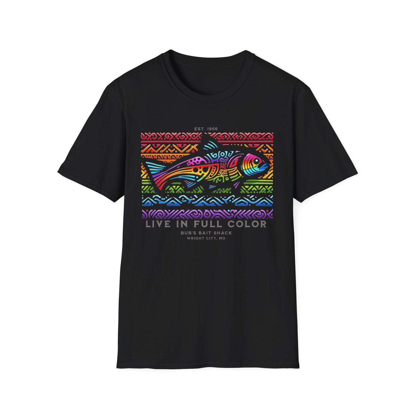 Live in Full Color Unisex Softstyle T-Shirt