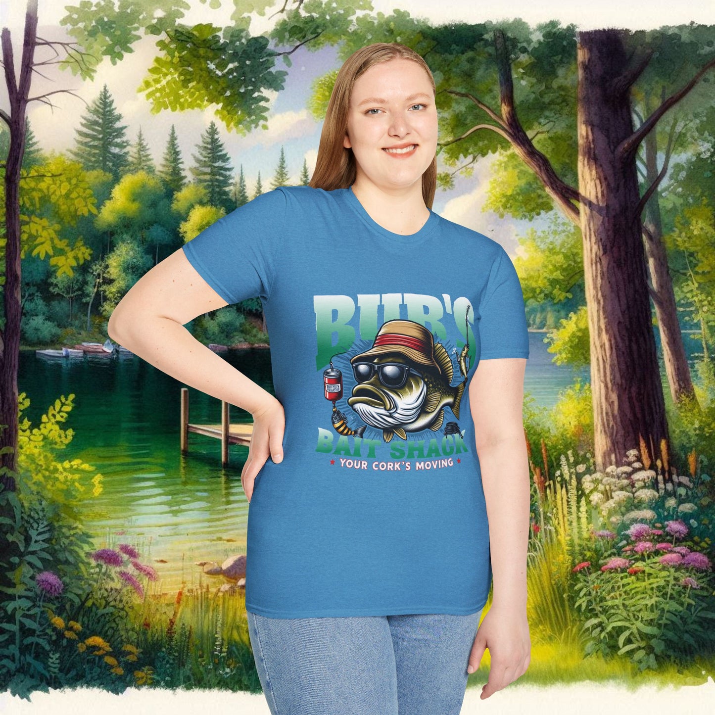 Boss Bass Unisex Softstyle T-Shirt