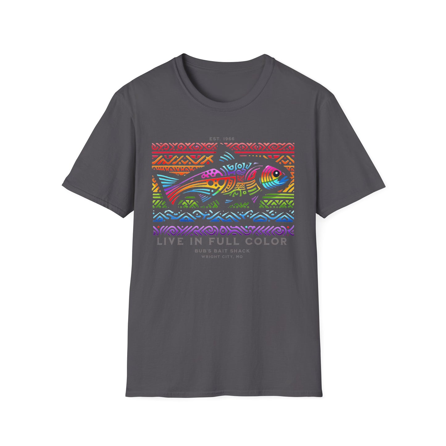 Live in Full Color Unisex Softstyle T-Shirt