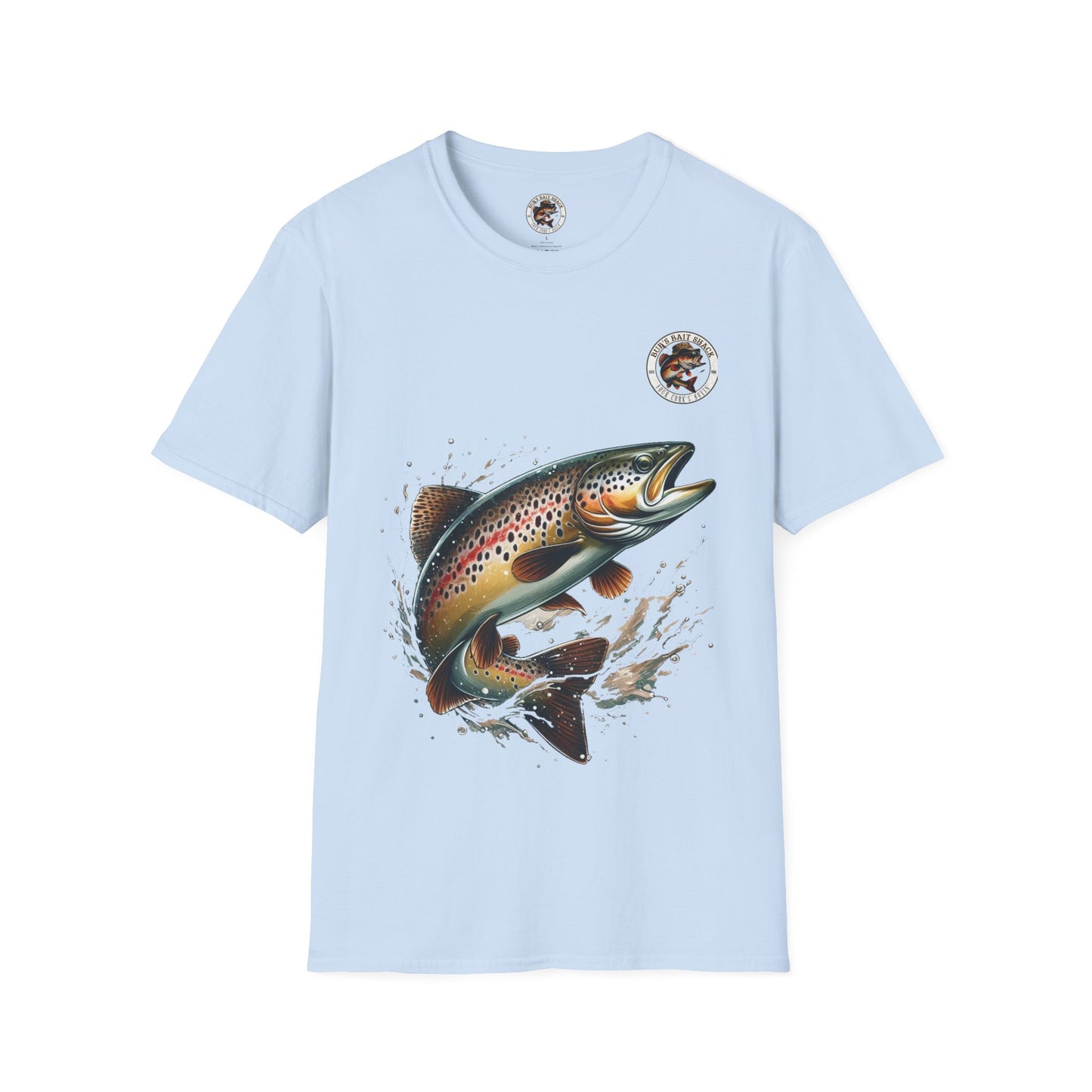 Rainbow Trout BBS Unisex Softstyle T-Shirt