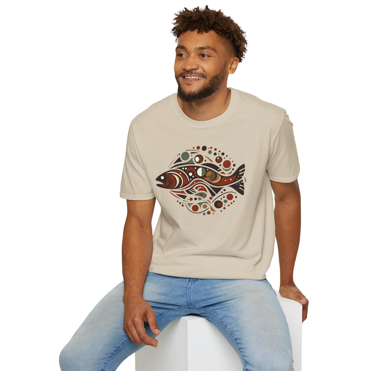 Brown Trout Calder Tee Unisex Softstyle T-Shirt