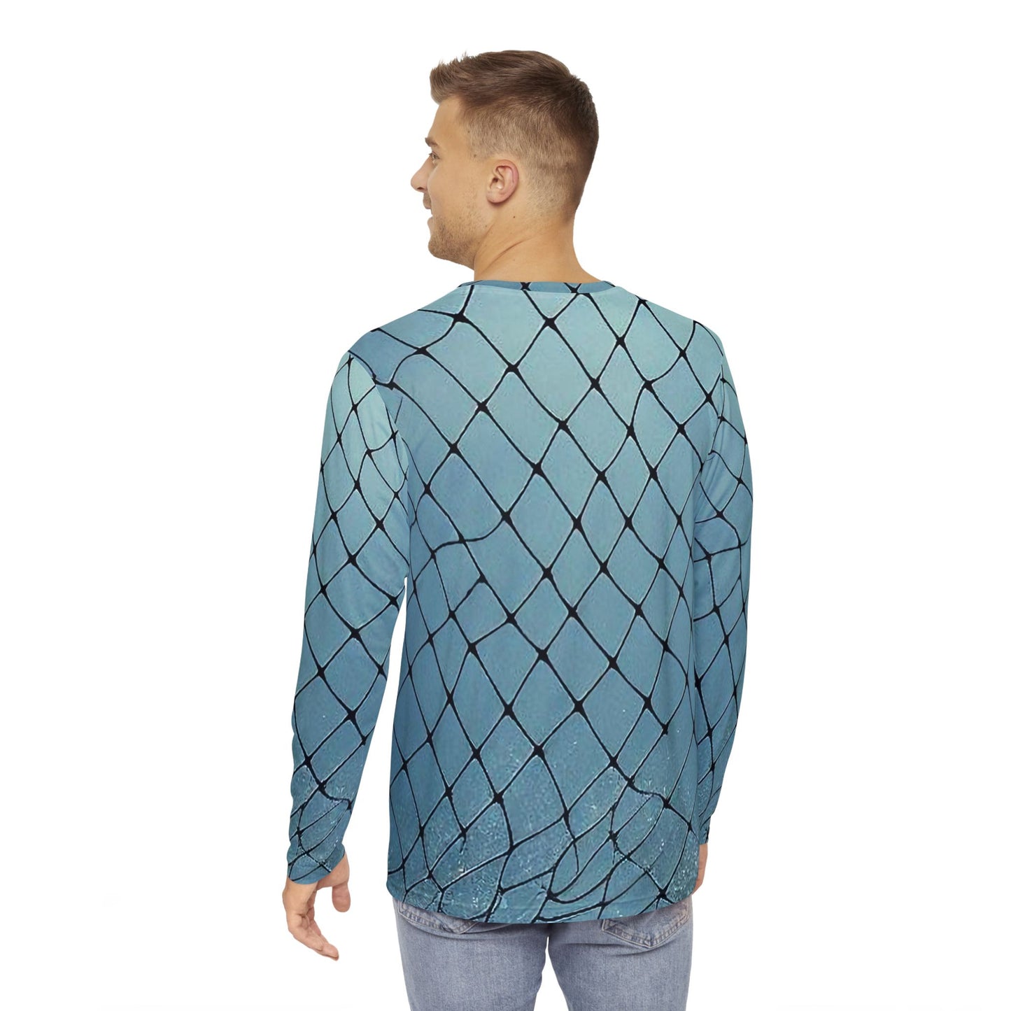 Fish Net Long Sleeve Shirt