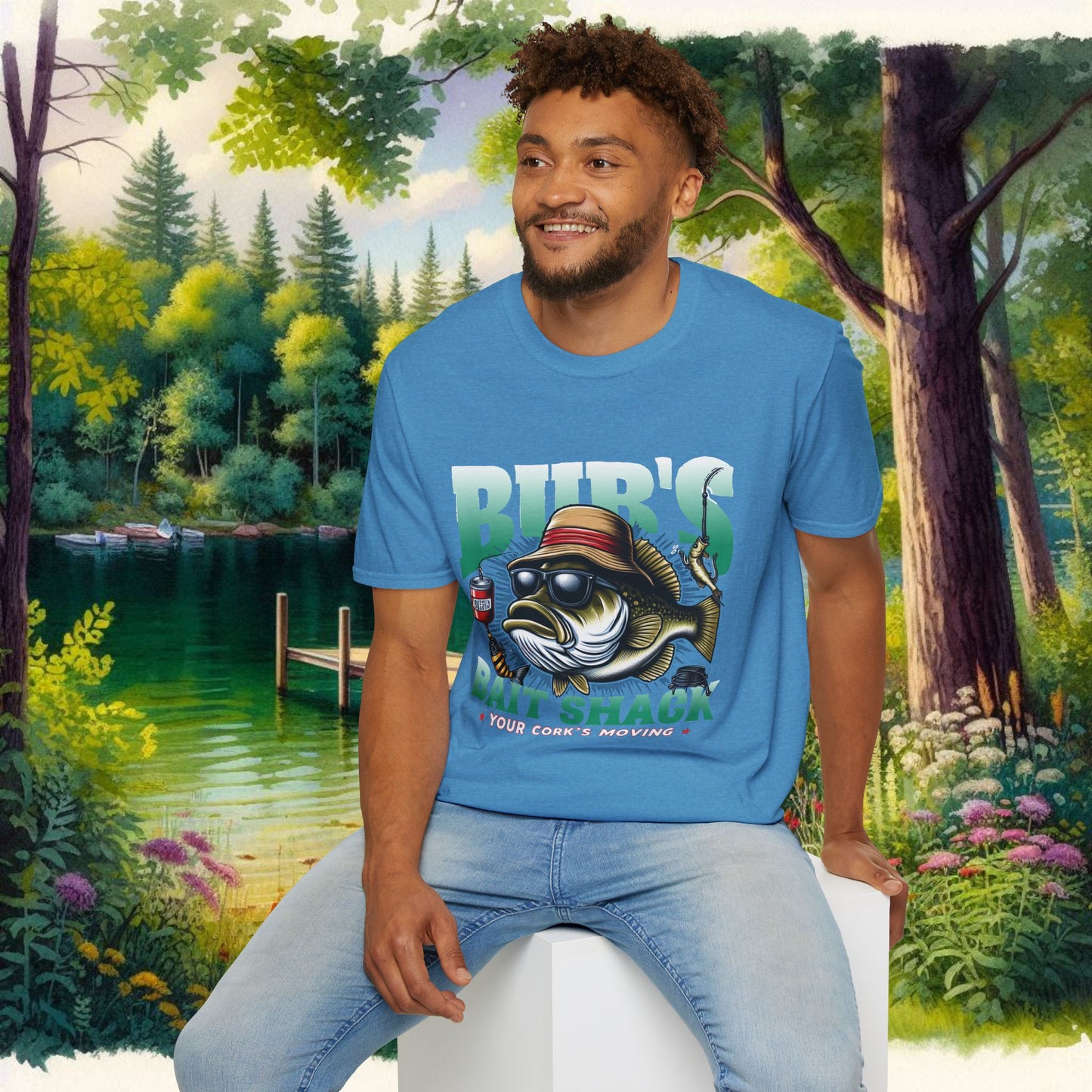 Boss Bass Unisex Softstyle T-Shirt