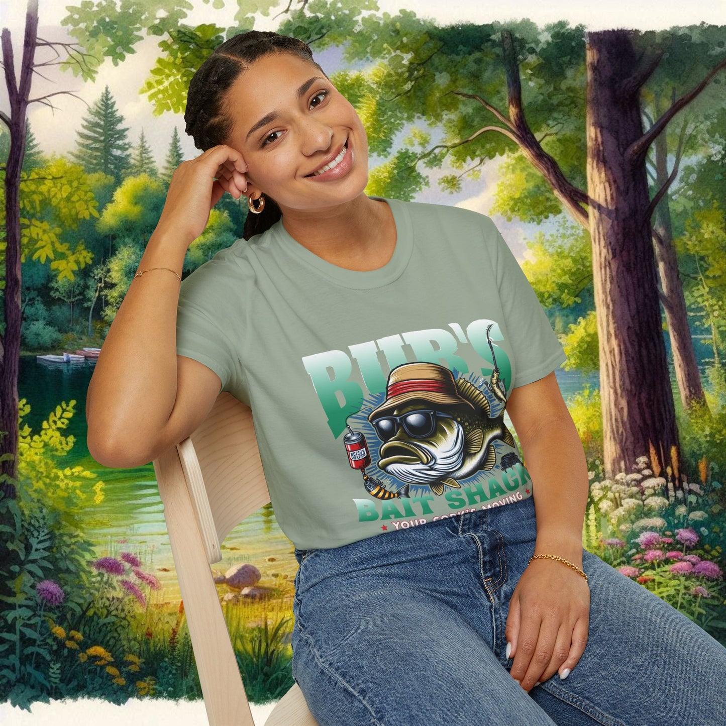 Boss Bass Unisex Softstyle T-Shirt