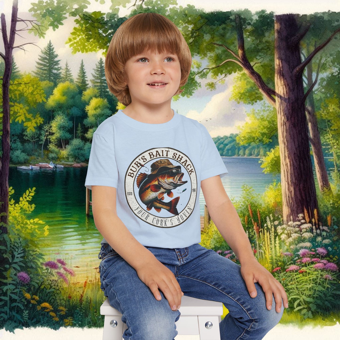 Bub's Bait Shack Heavy Cotton™ Toddler T-shirt