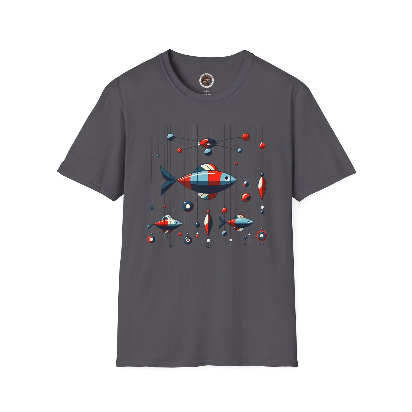 Mobile Fishing Unisex Softstyle T-Shirt