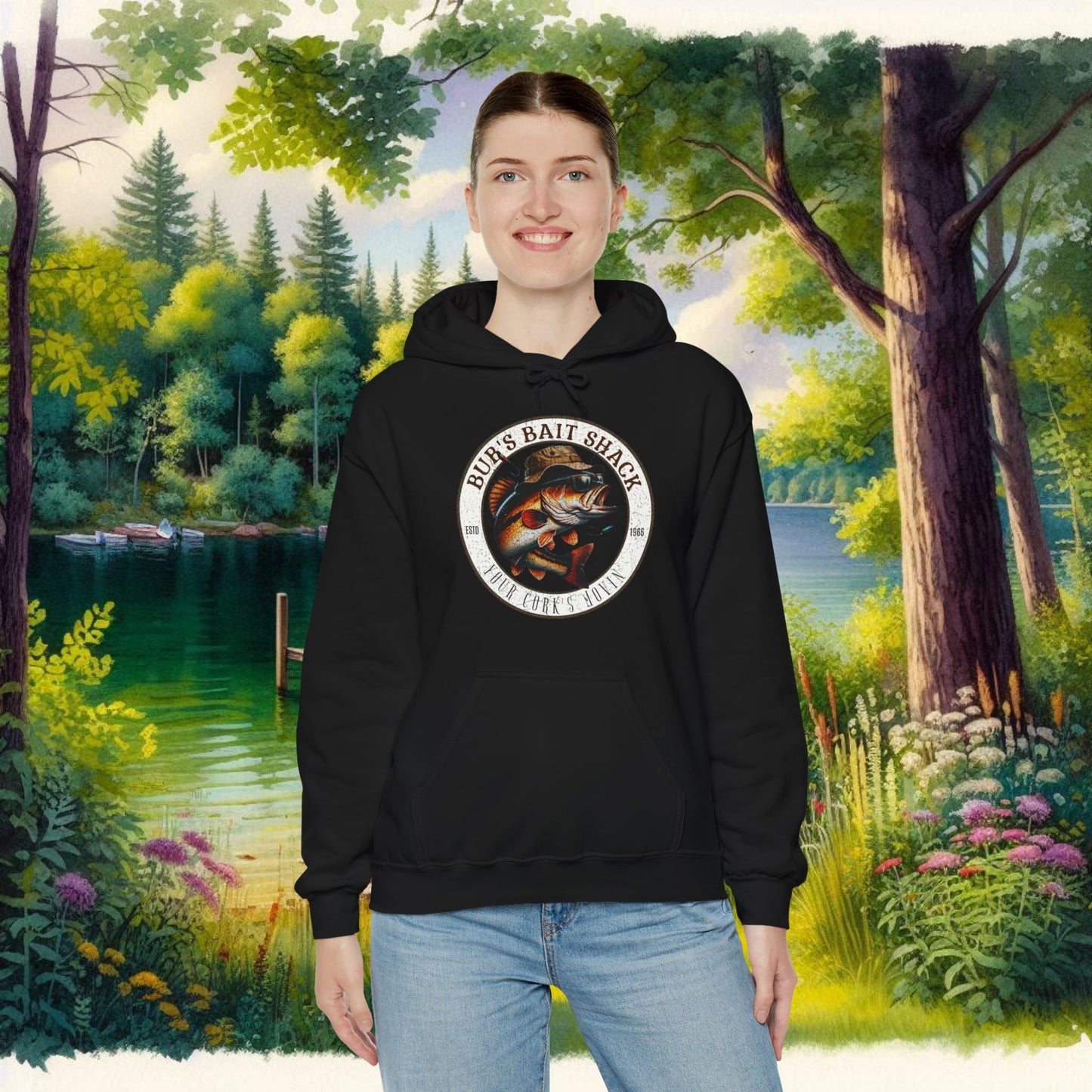 BBS Hoodie Unisex Heavy Blend™ Hooded Sweatshirt