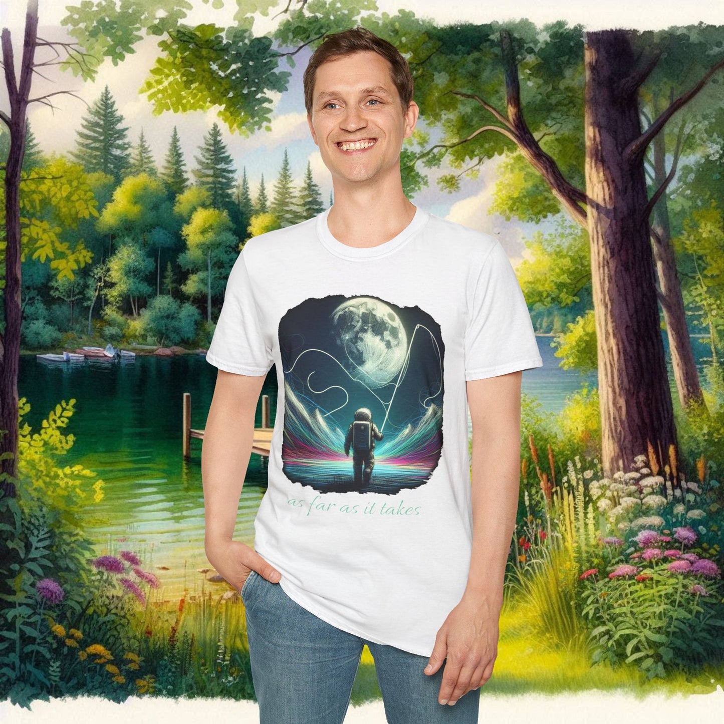 As Far As It Takes Unisex Softstyle T-Shirt