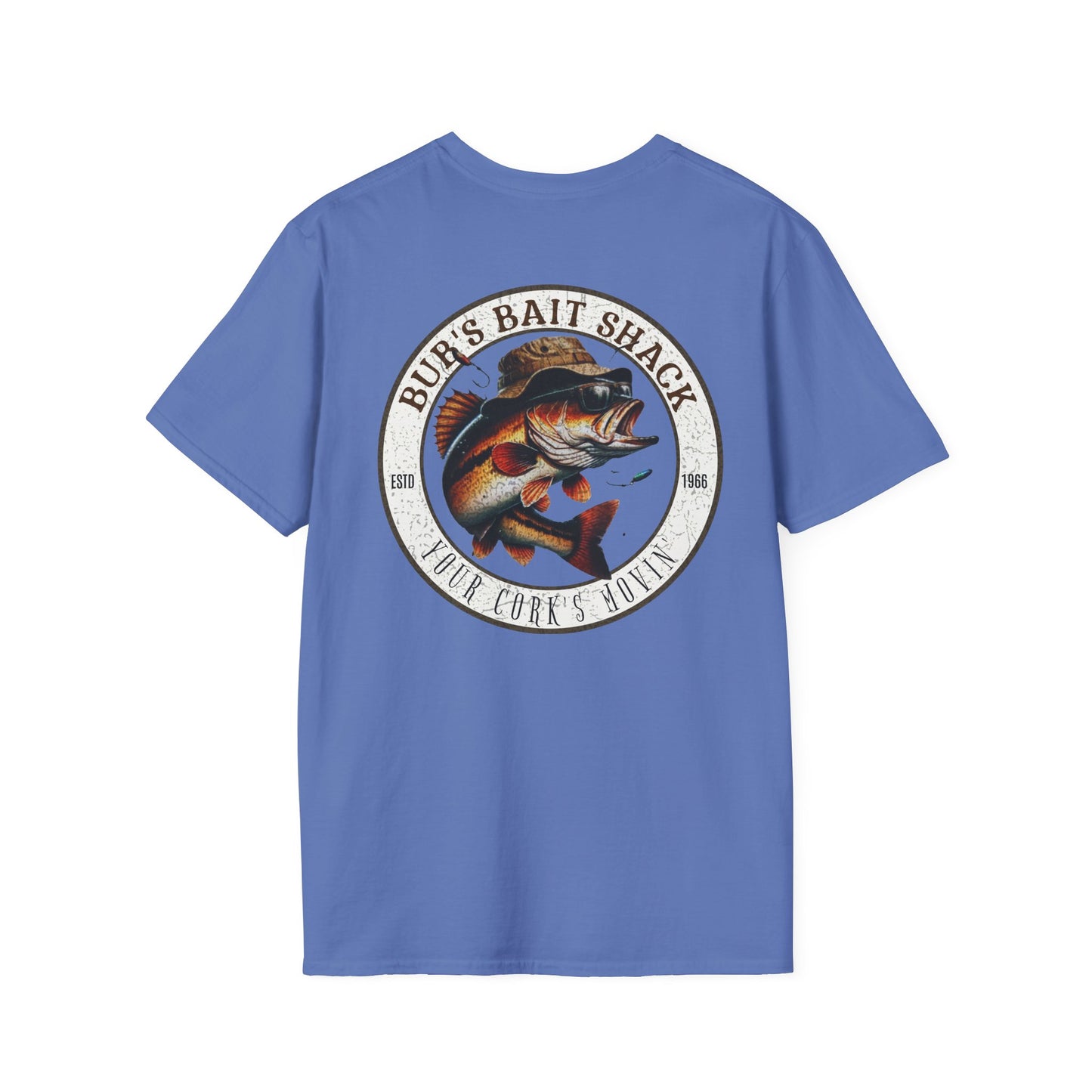 Classic BBS Design Unisex T-Shirt with image on back