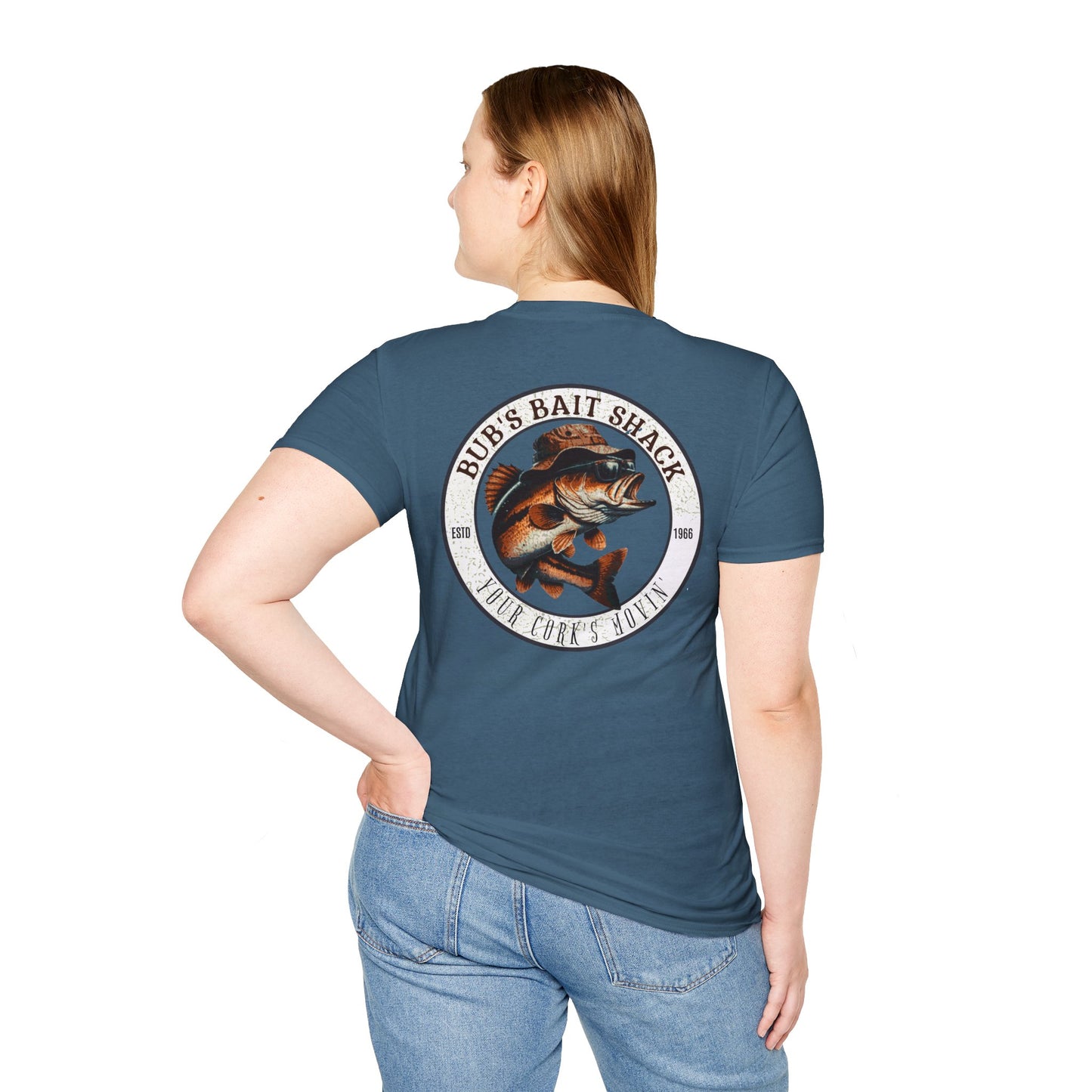 Classic BBS Unisex T-Shirt with Image on Back