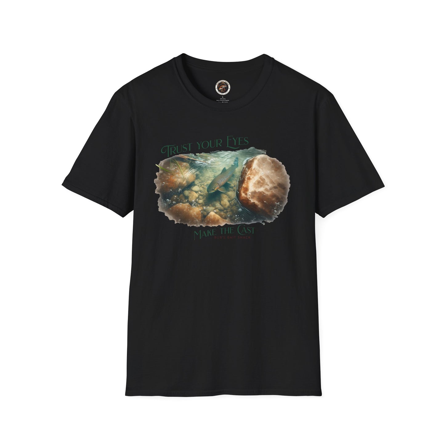 Trust Your Eyes Tee Unisex Softstyle T-Shirt