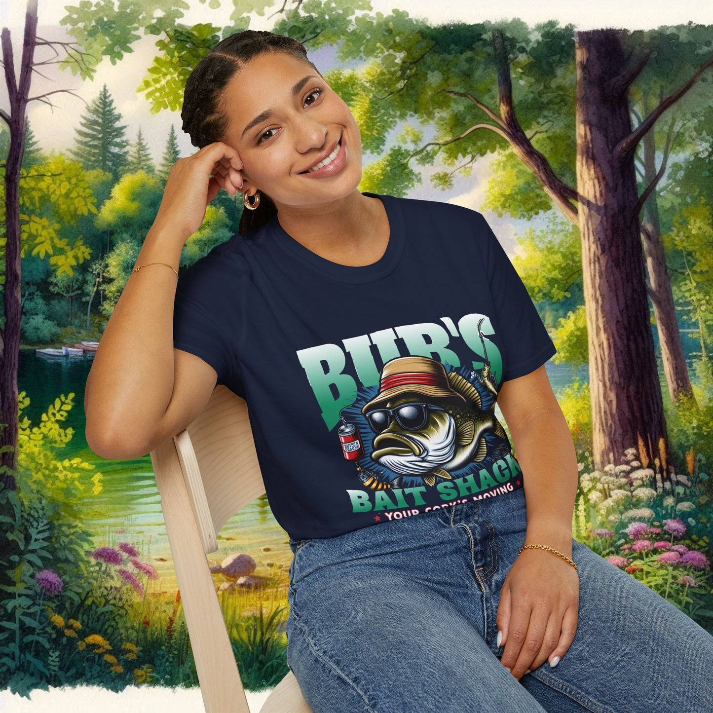 Boss Bass Unisex Softstyle T-Shirt
