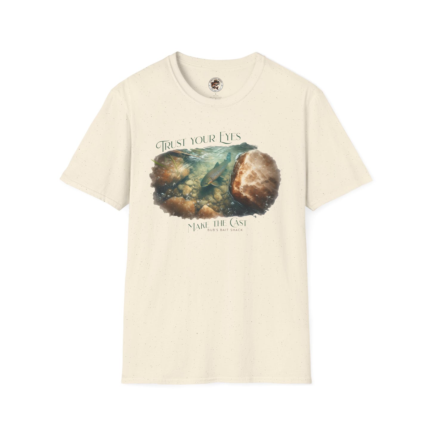 Trust Your Eyes Tee Unisex Softstyle T-Shirt