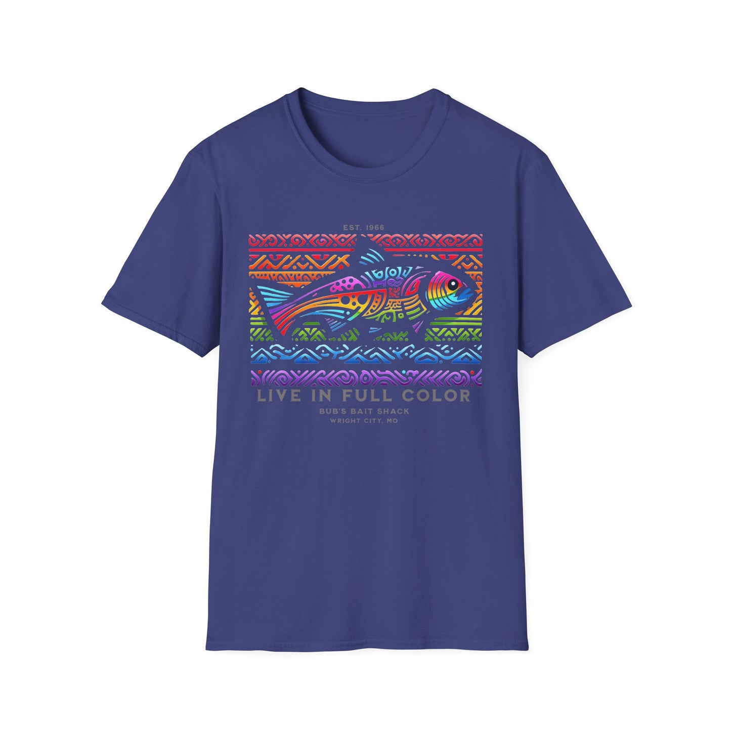 Live in Full Color Unisex Softstyle T-Shirt