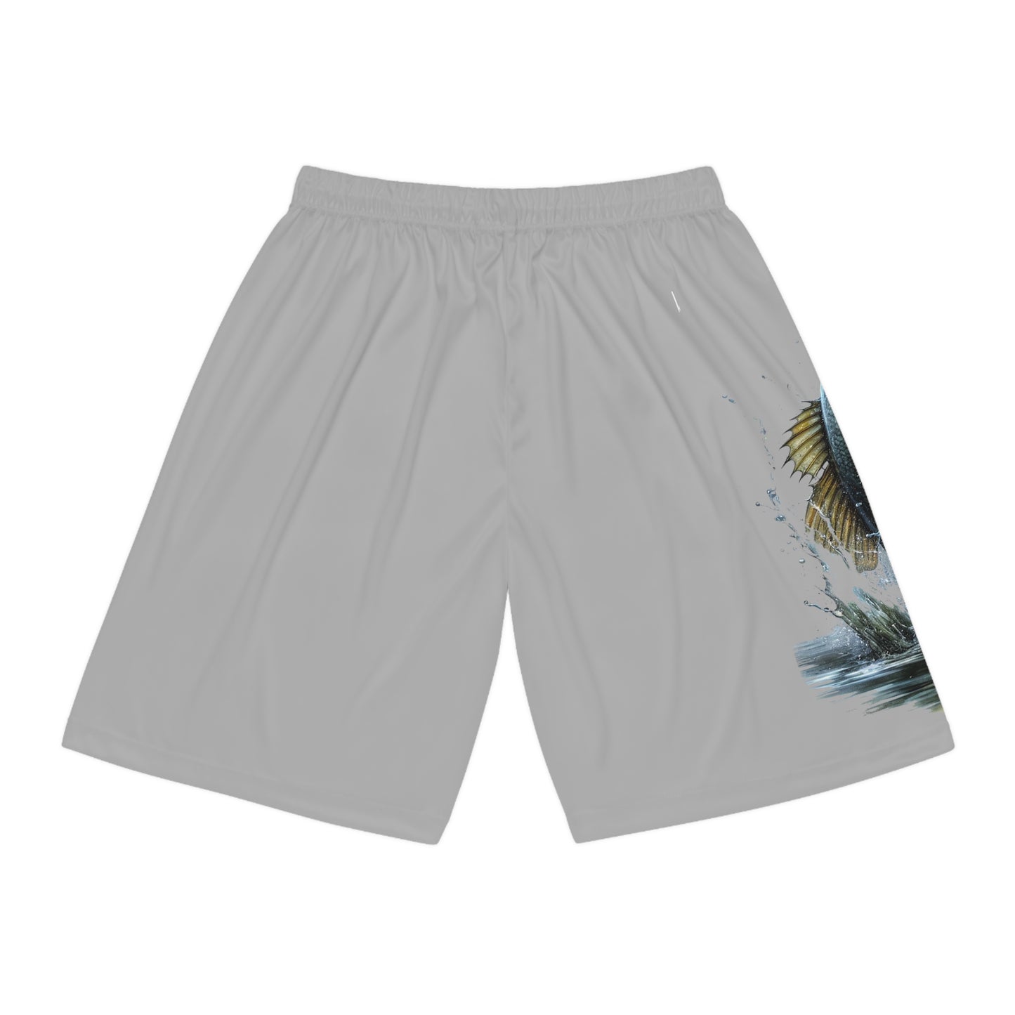 Jumping Bass Basketball Shorts (AOP)