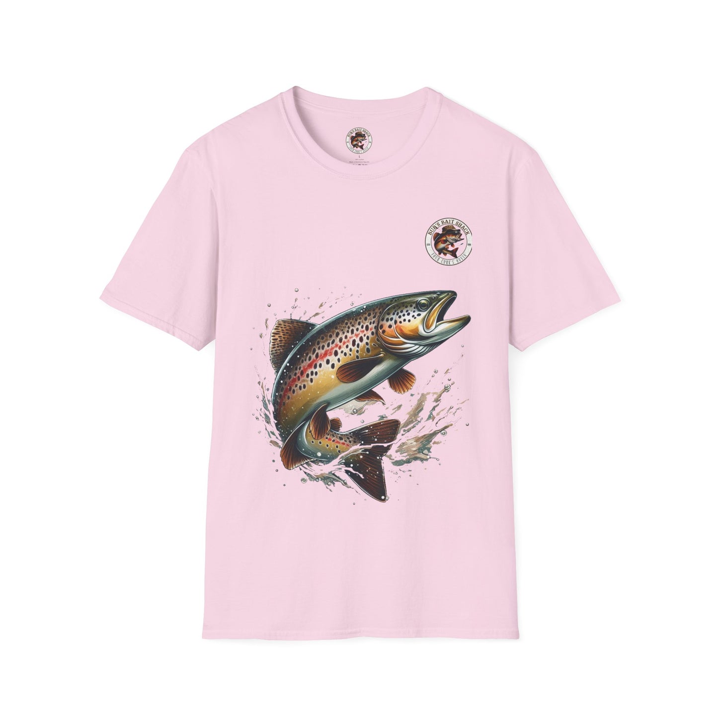 Rainbow Trout BBS Unisex Softstyle T-Shirt