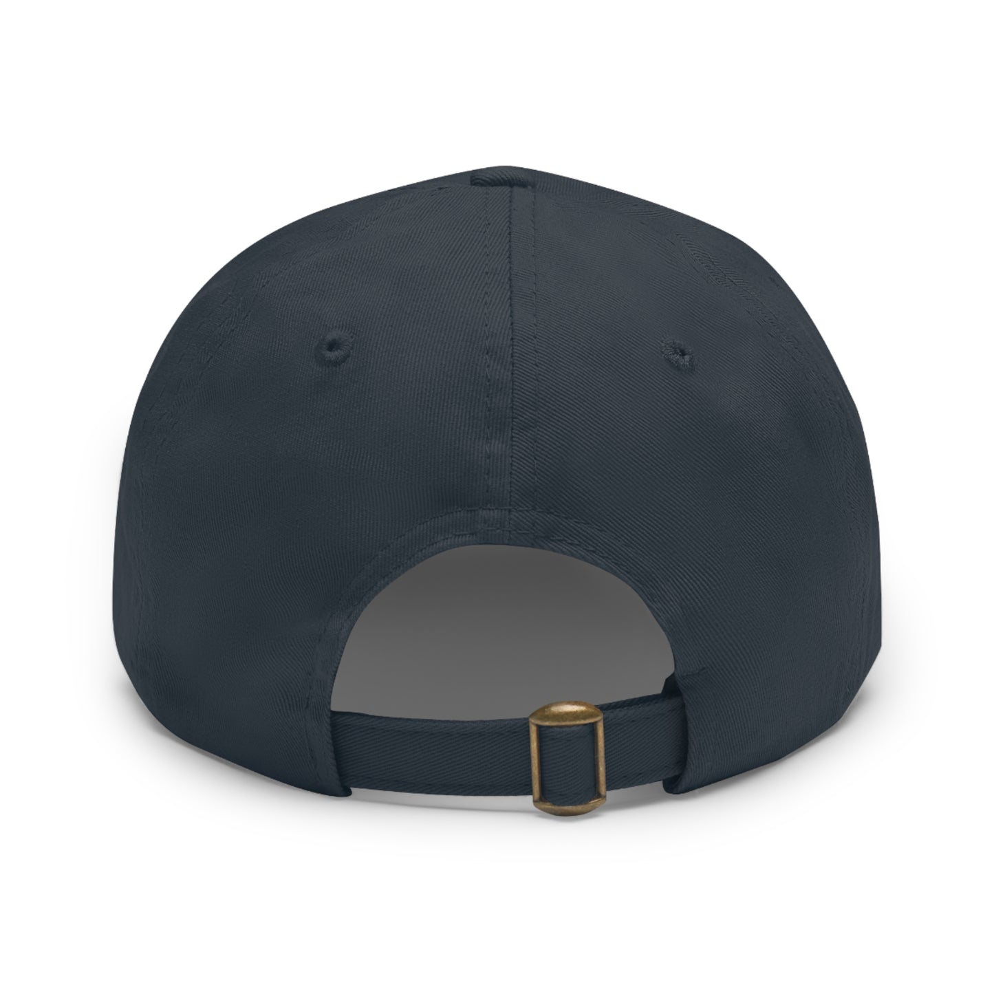 BBS Dad Hat with Leather Patch (Round)