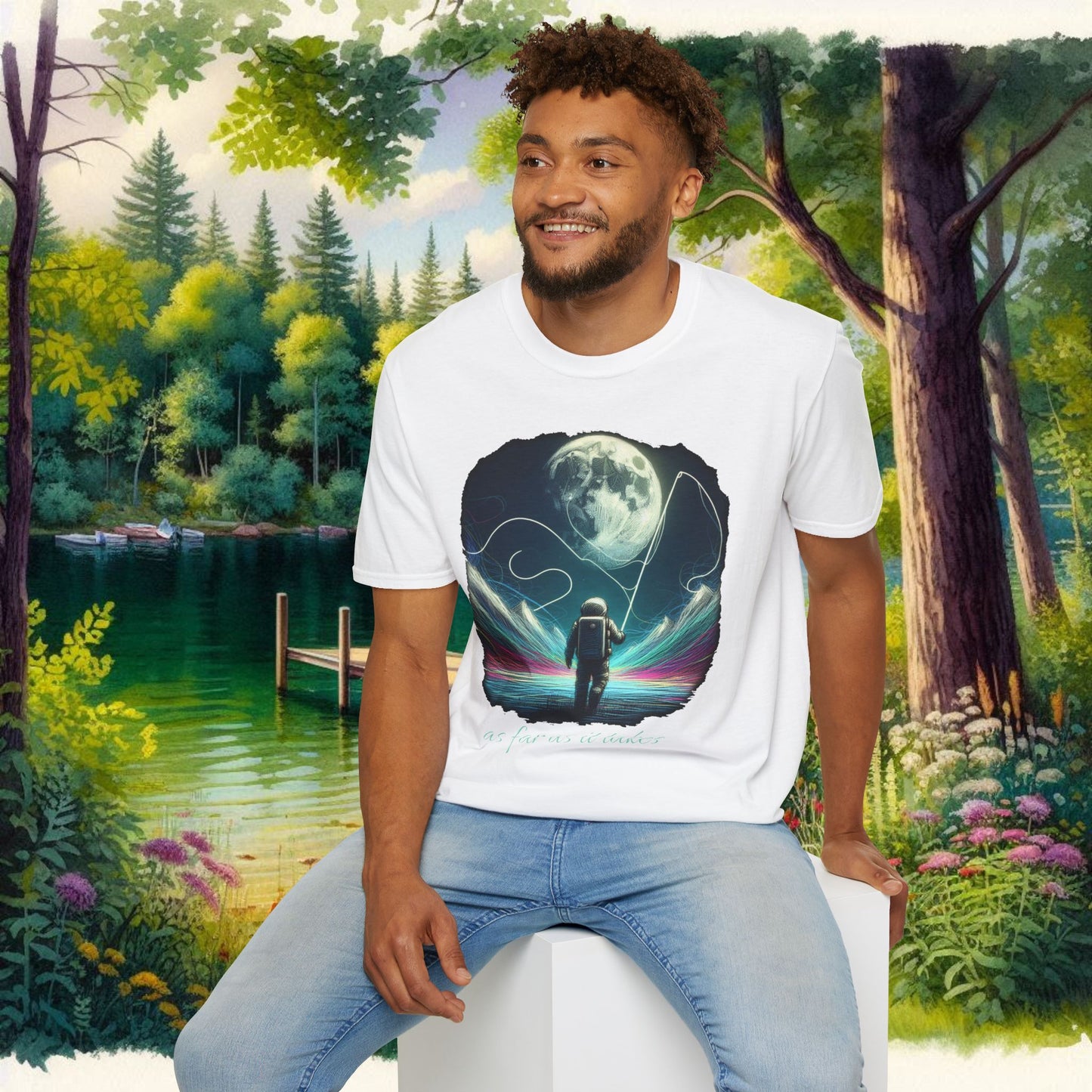 As Far As It Takes Unisex Softstyle T-Shirt
