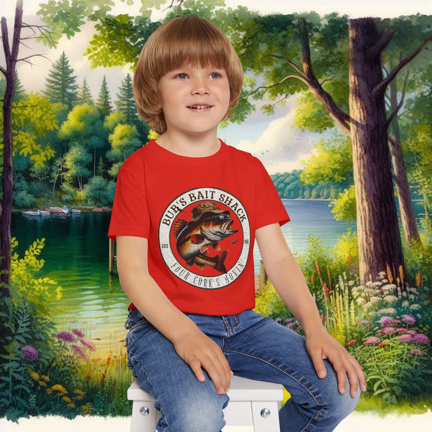 Bub's Bait Shack Heavy Cotton™ Toddler T-shirt