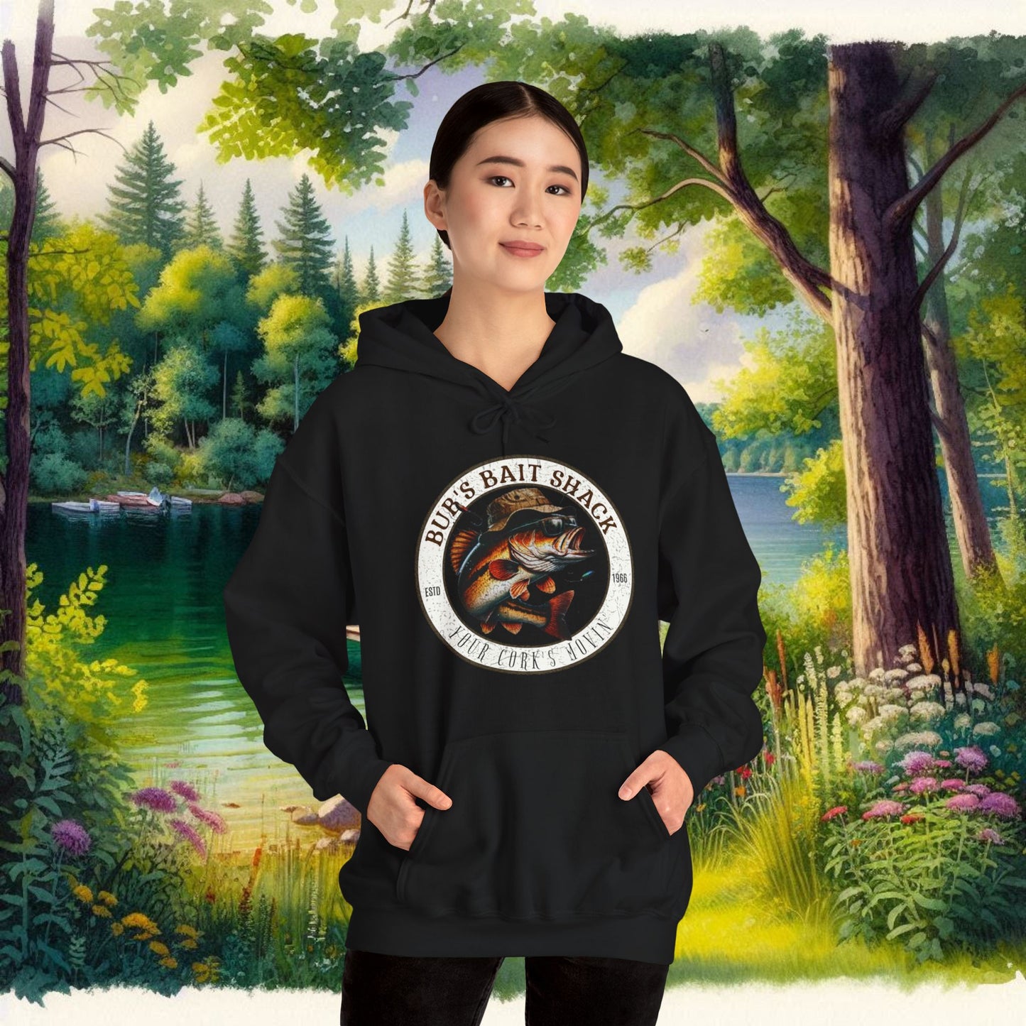 BBS Hoodie Unisex Heavy Blend™ Hooded Sweatshirt