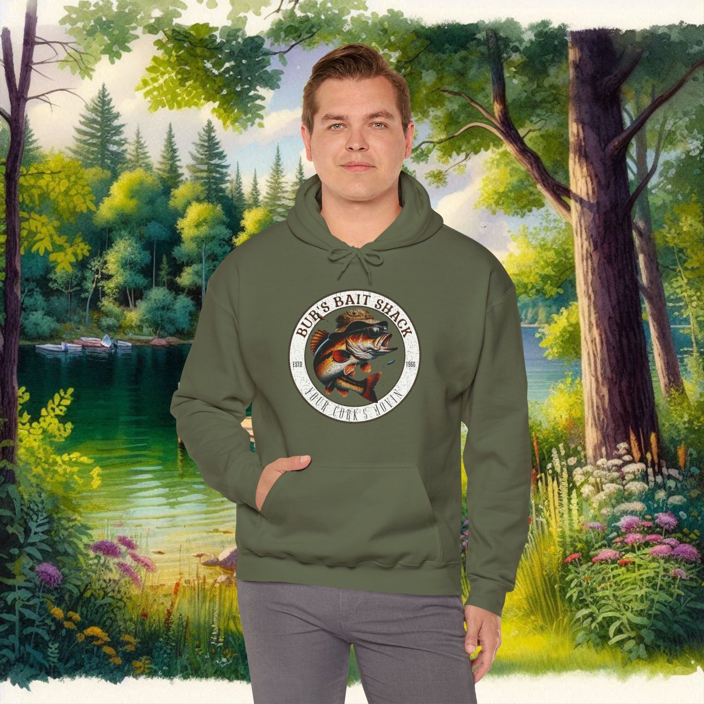 BBS Hoodie Unisex Heavy Blend™ Hooded Sweatshirt