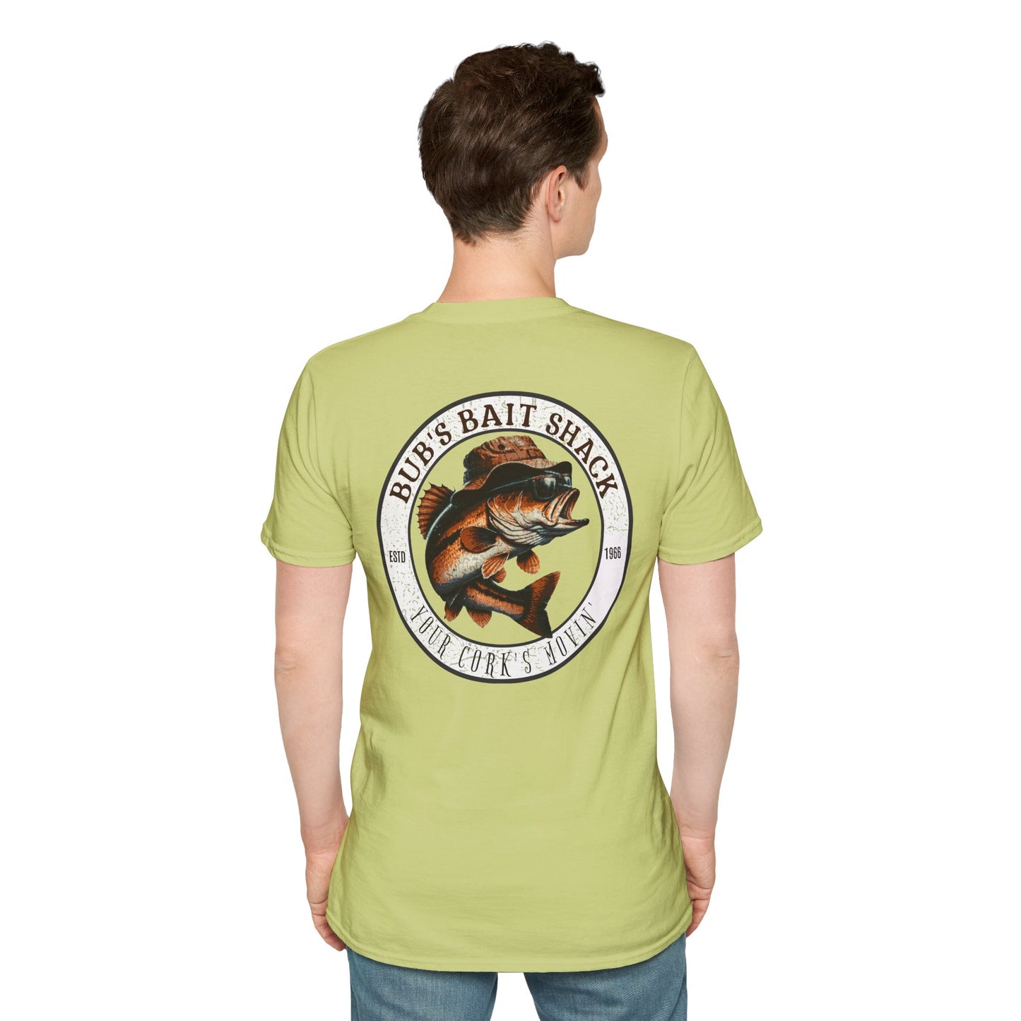 Classic BBS Unisex T-Shirt with Image on Back