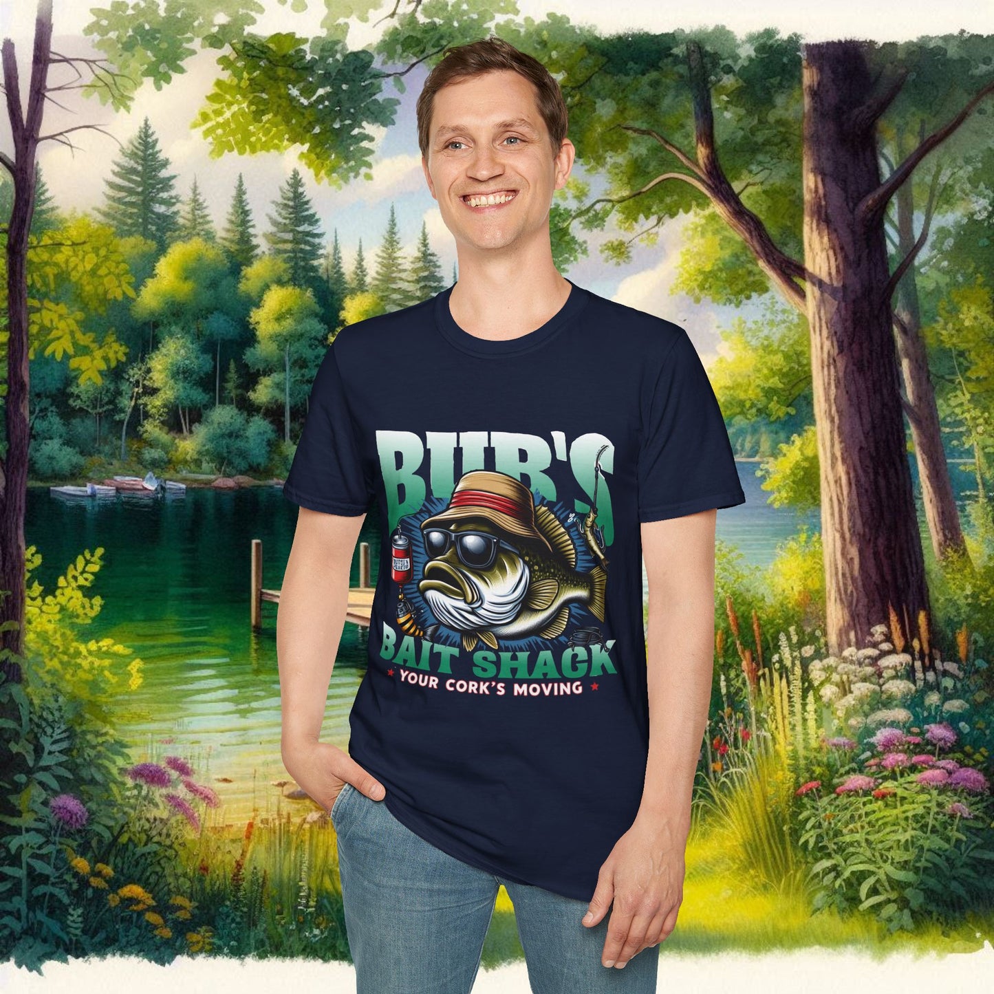 Boss Bass Unisex Softstyle T-Shirt