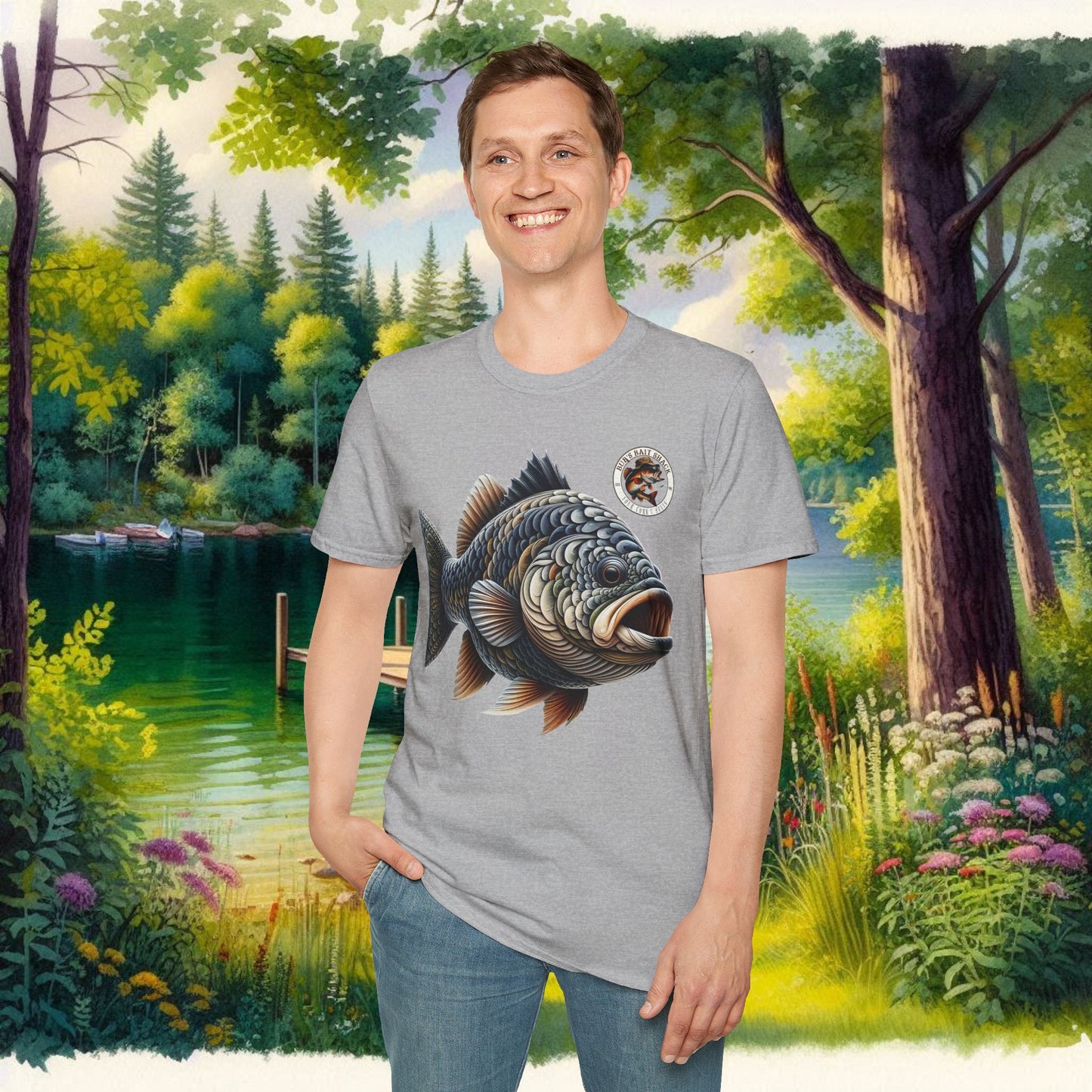 Bass Scale Style Unisex Softstyle T-Shirt