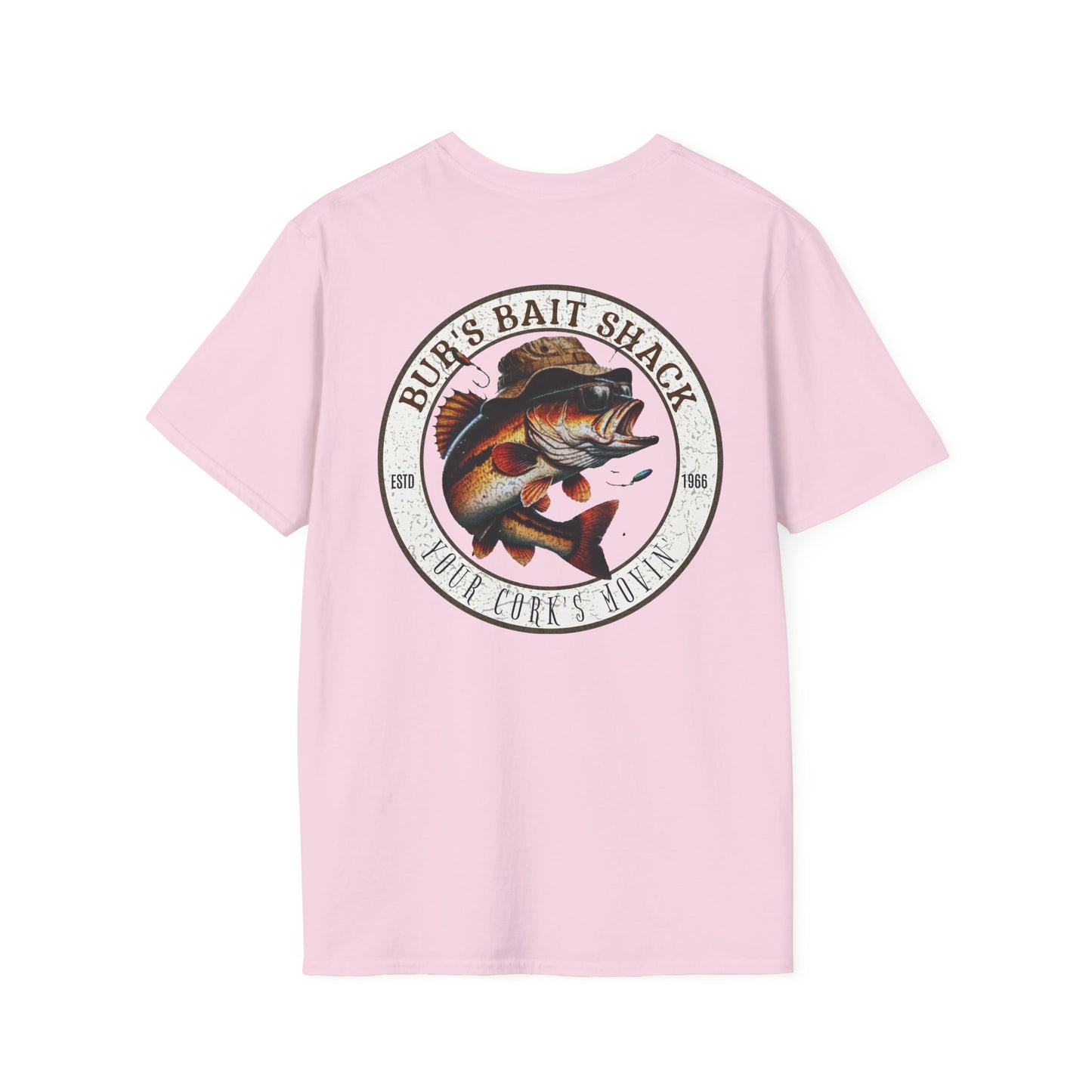 Classic BBS Design Unisex T-Shirt with image on back