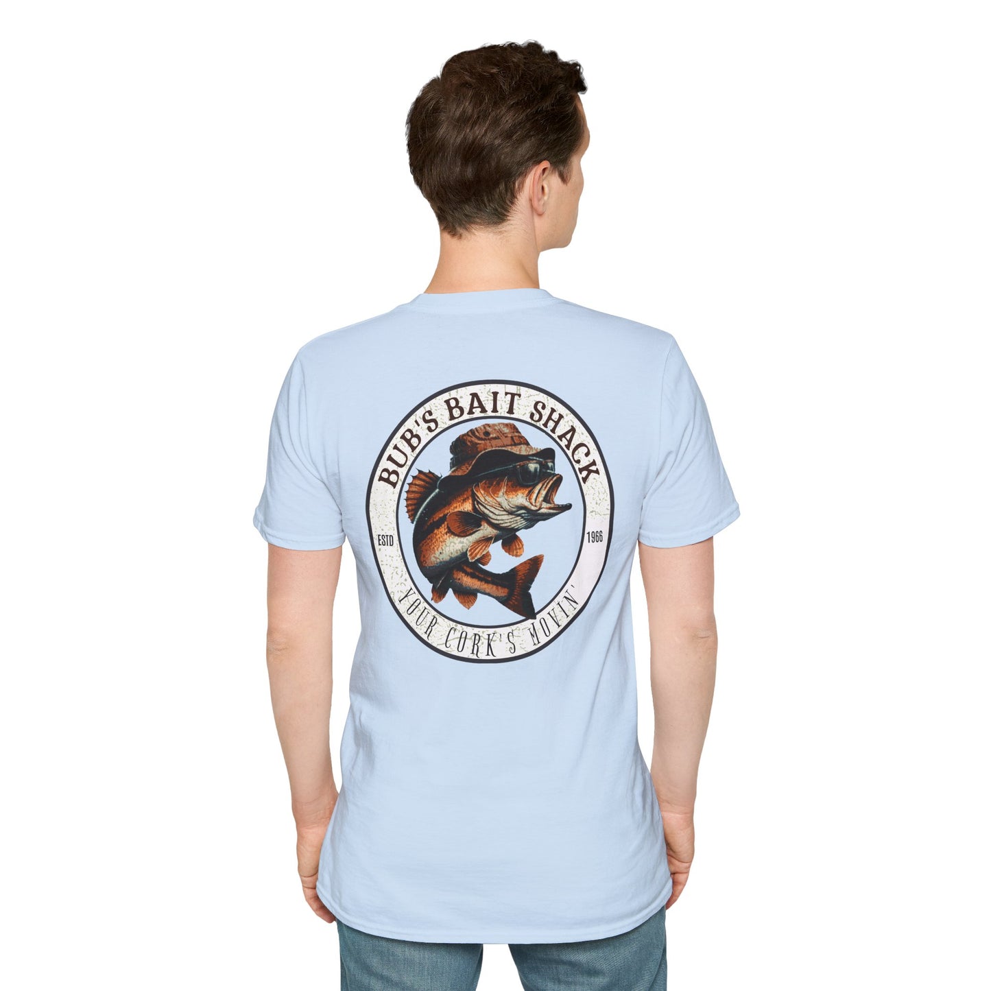 Classic BBS Unisex T-Shirt with Image on Back
