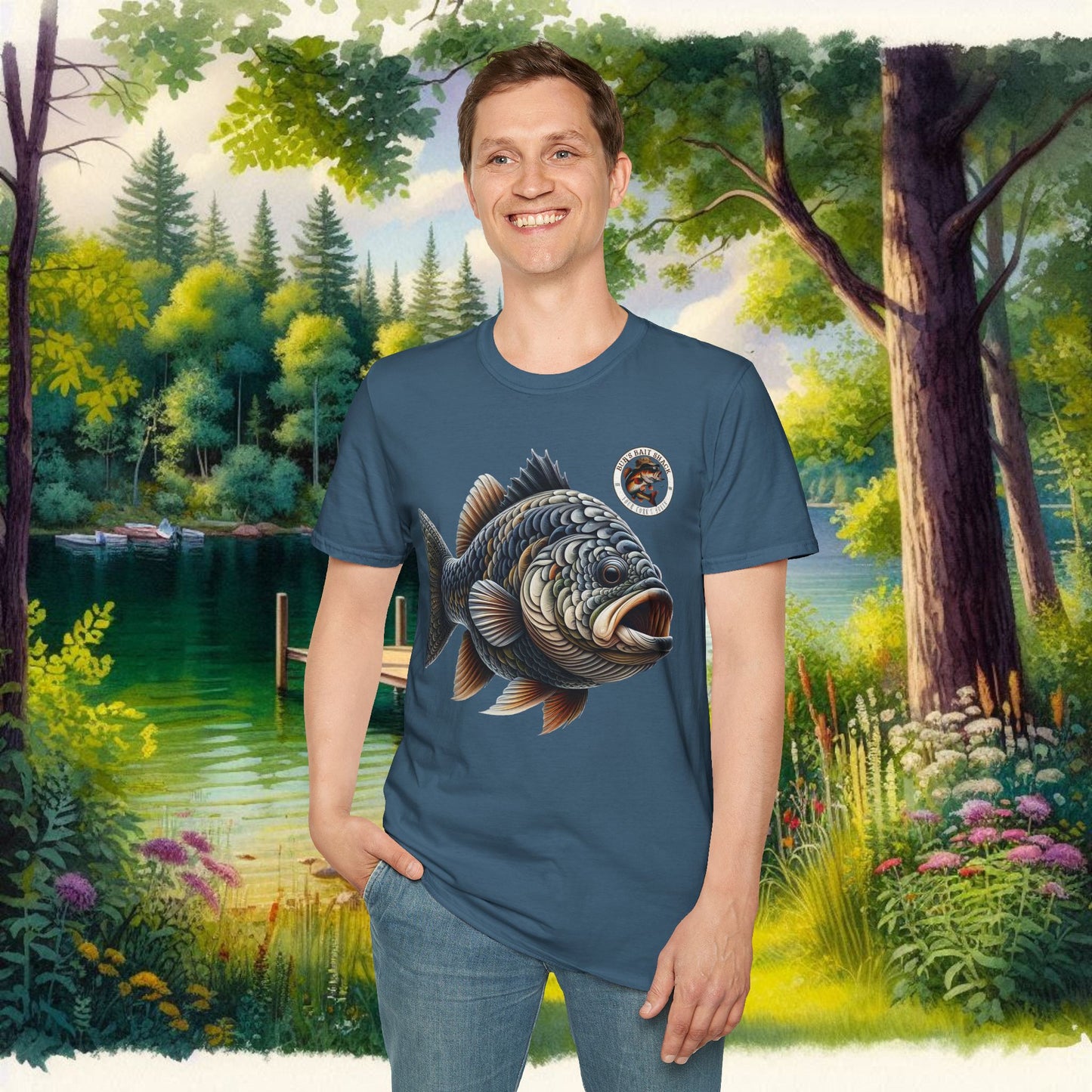 Bass Scale Style Unisex Softstyle T-Shirt