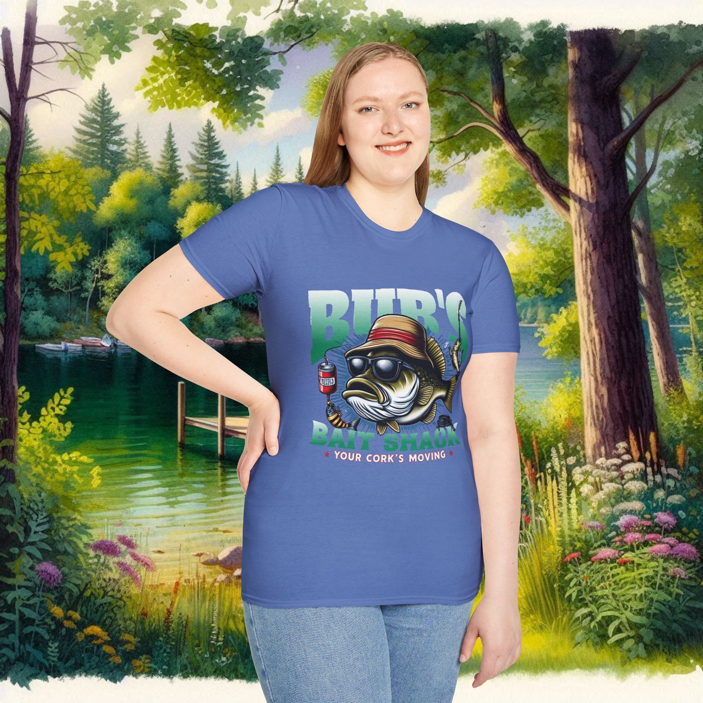 Boss Bass Unisex Softstyle T-Shirt