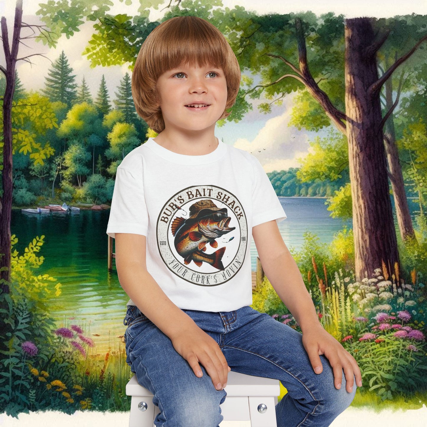 Bub's Bait Shack Heavy Cotton™ Toddler T-shirt