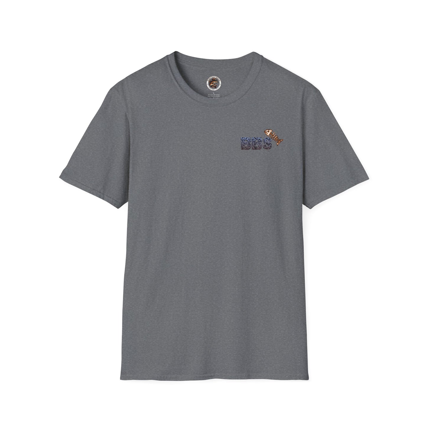 Classic BBS Design Unisex T-Shirt with image on back