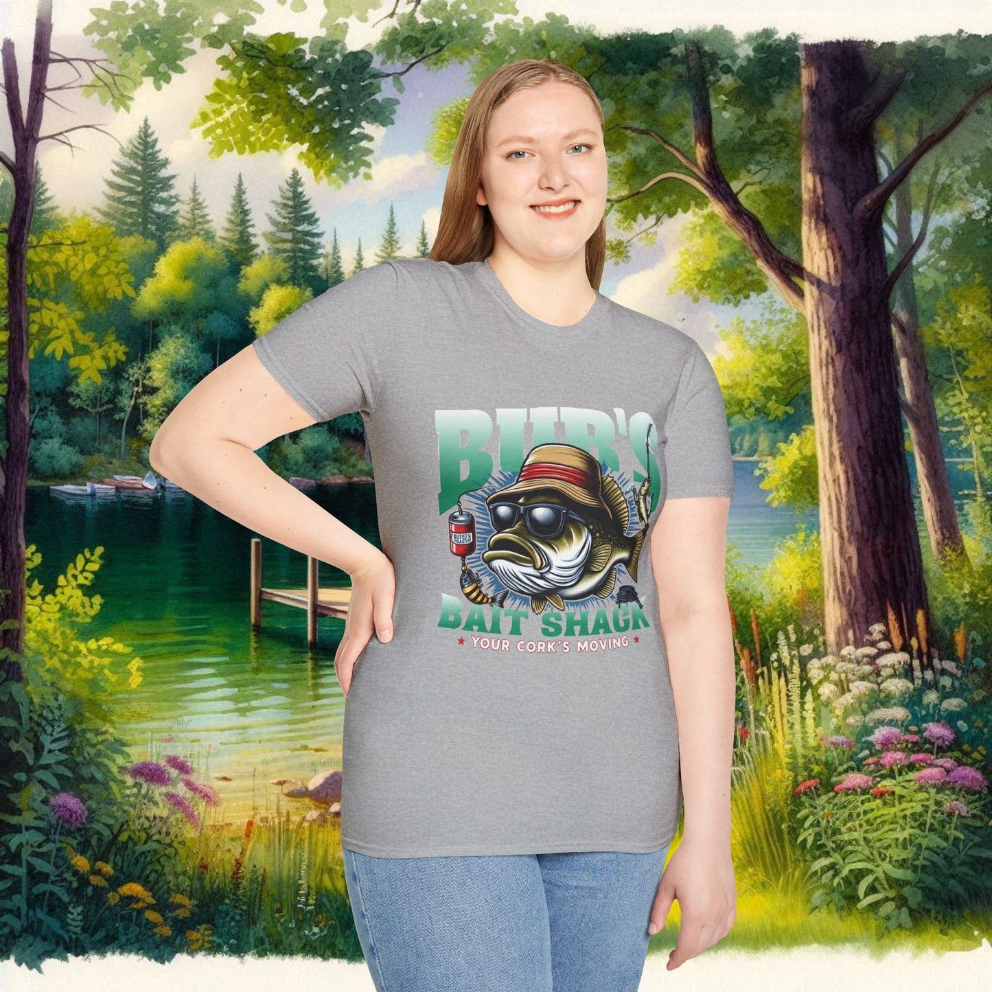 Boss Bass Unisex Softstyle T-Shirt