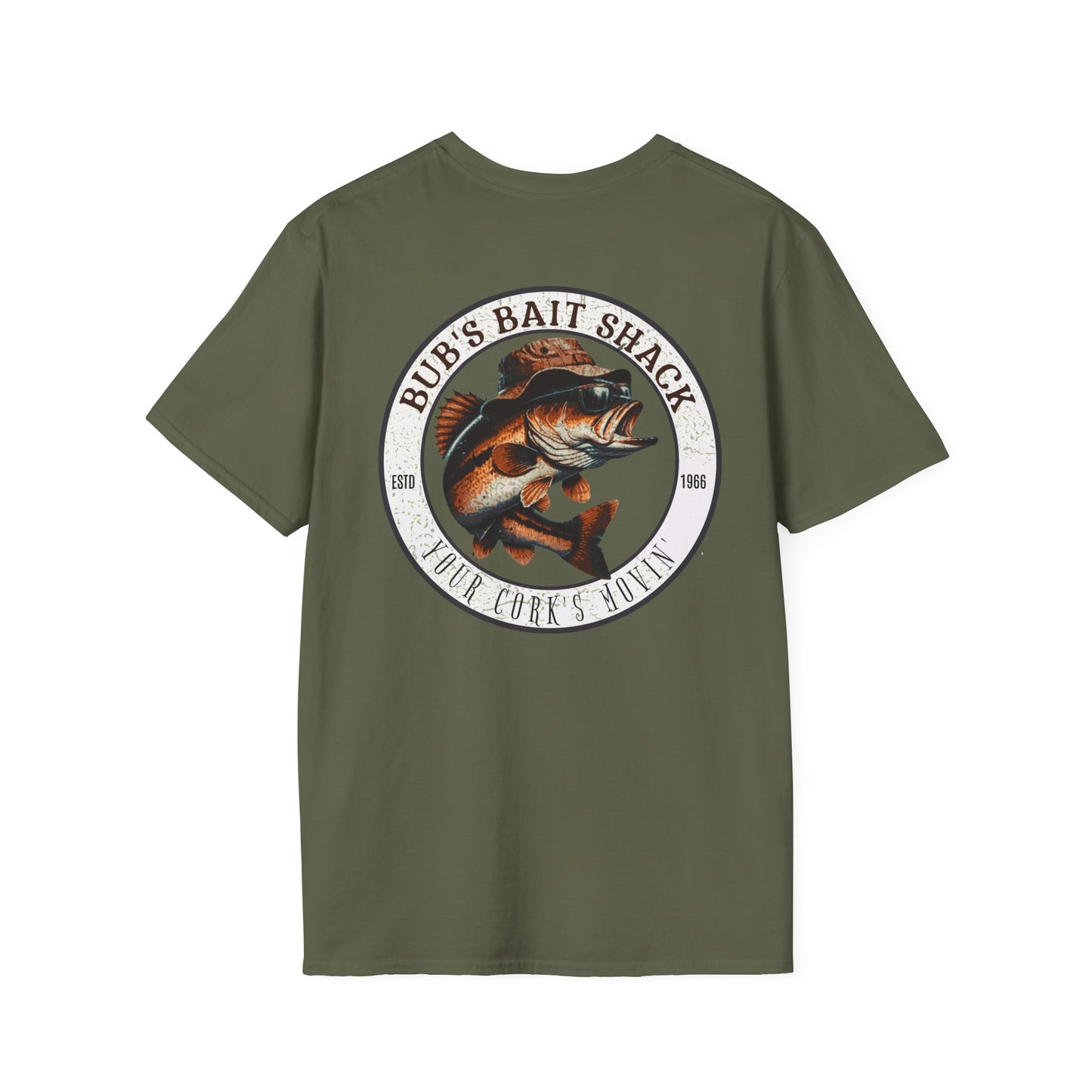 Classic BBS Unisex T-Shirt with Image on Back