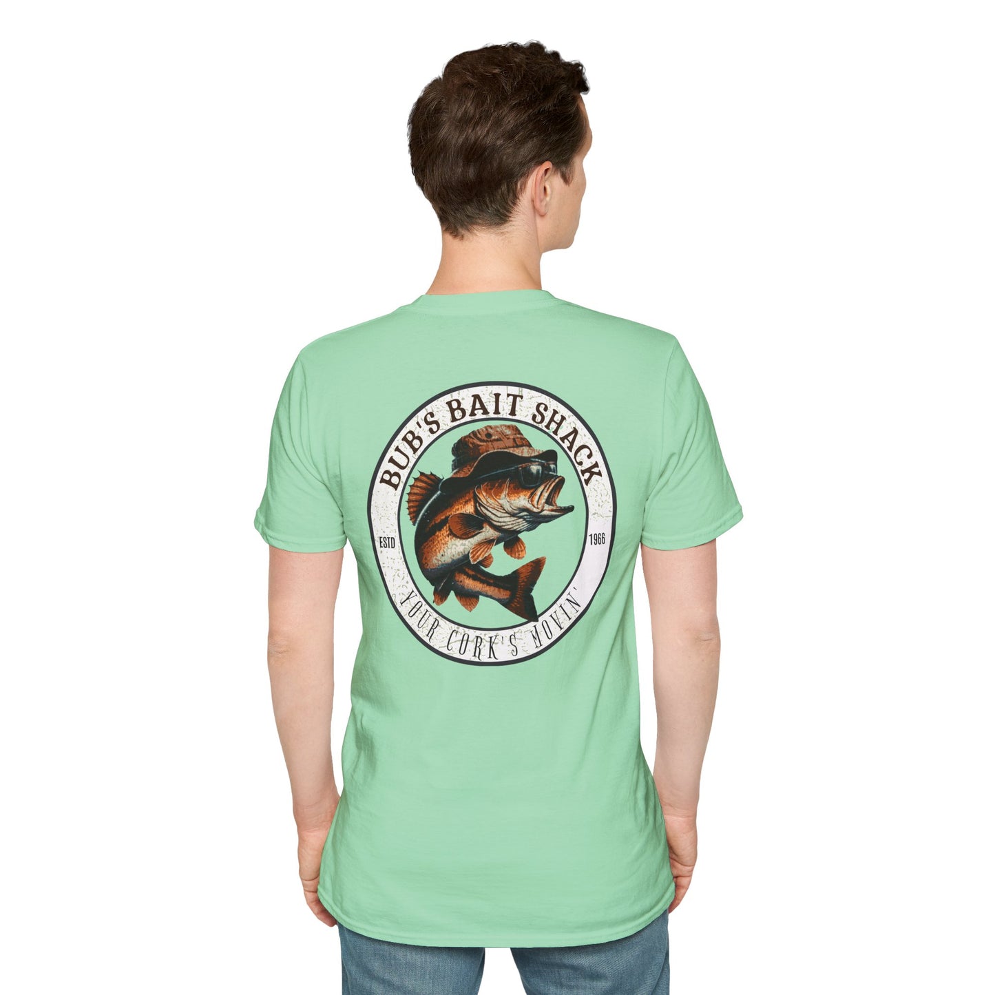 Classic BBS Unisex T-Shirt with Image on Back