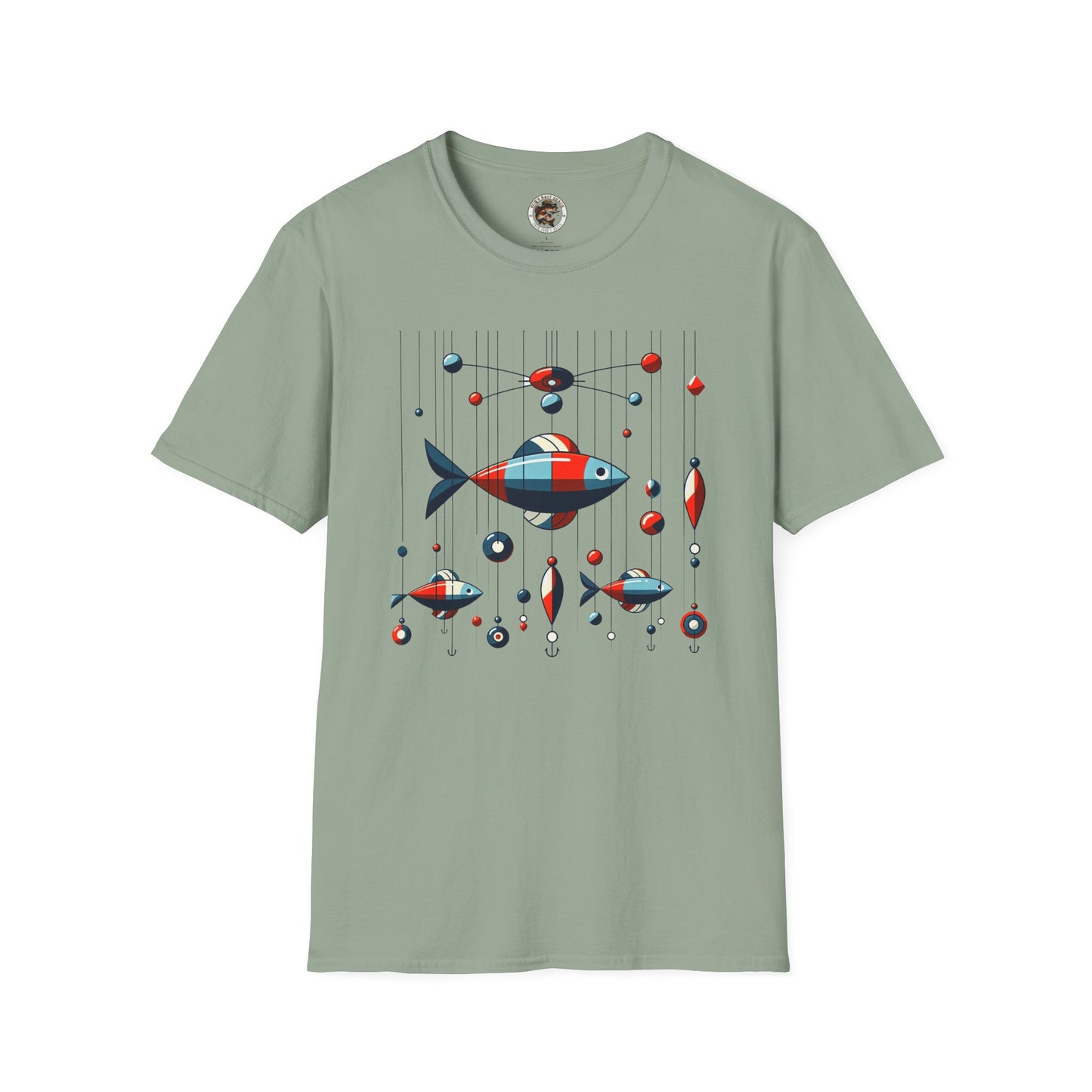 Mobile Fishing Unisex Softstyle T-Shirt