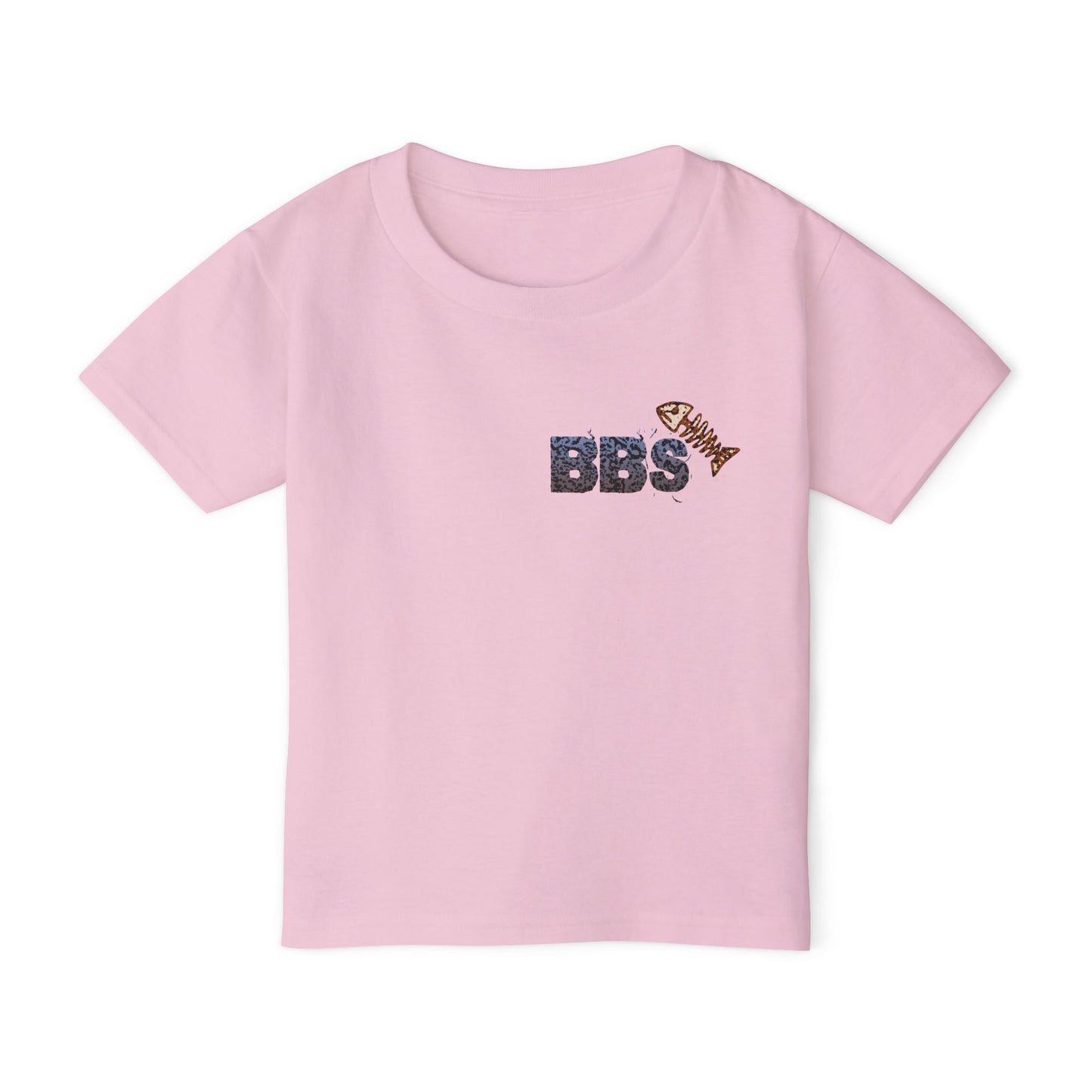 Bub's Bait Shack Heavy Cotton™ Toddler T-shirt with Back Image
