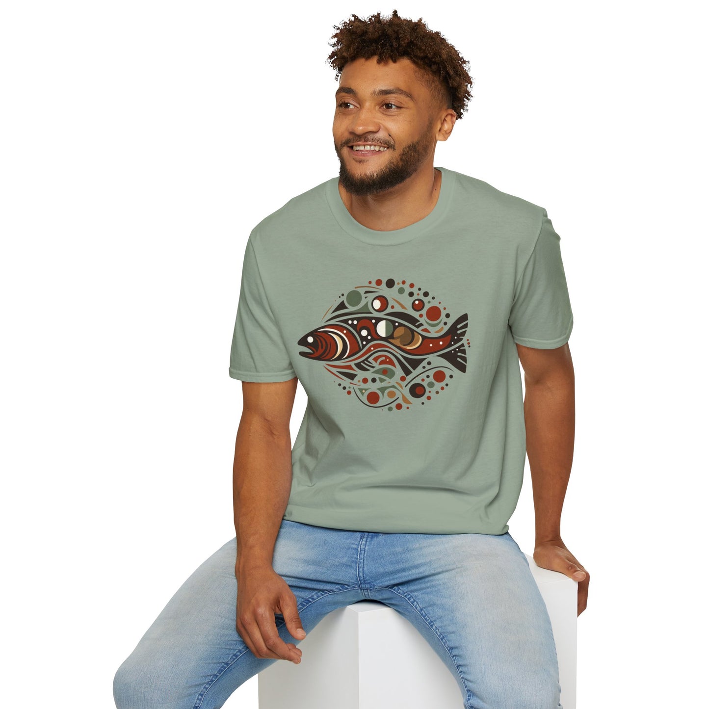 Brown Trout Calder Tee Unisex Softstyle T-Shirt