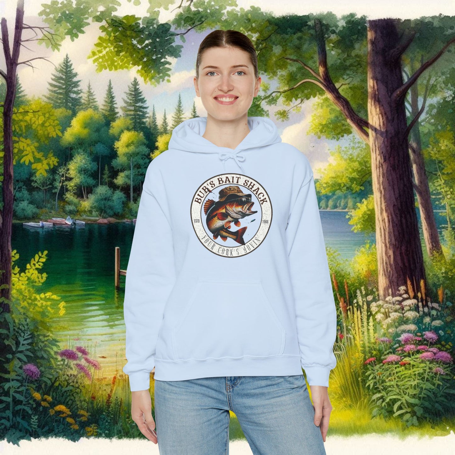 BBS Hoodie Unisex Heavy Blend™ Hooded Sweatshirt